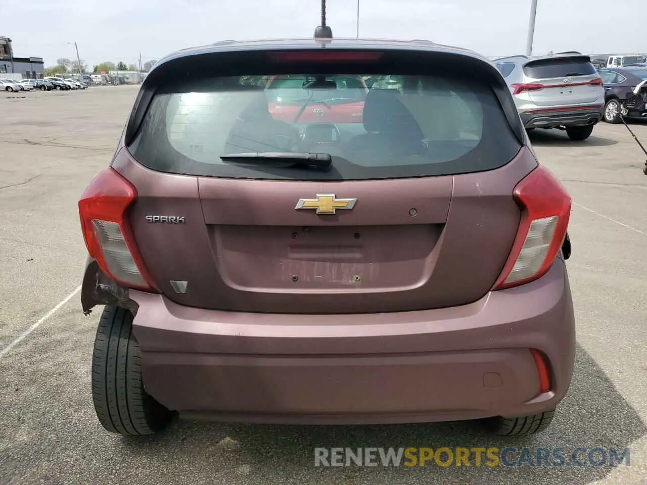 6 Photograph of a damaged car KL8CB6SA9MC712228 CHEVROLET SPARK 2021