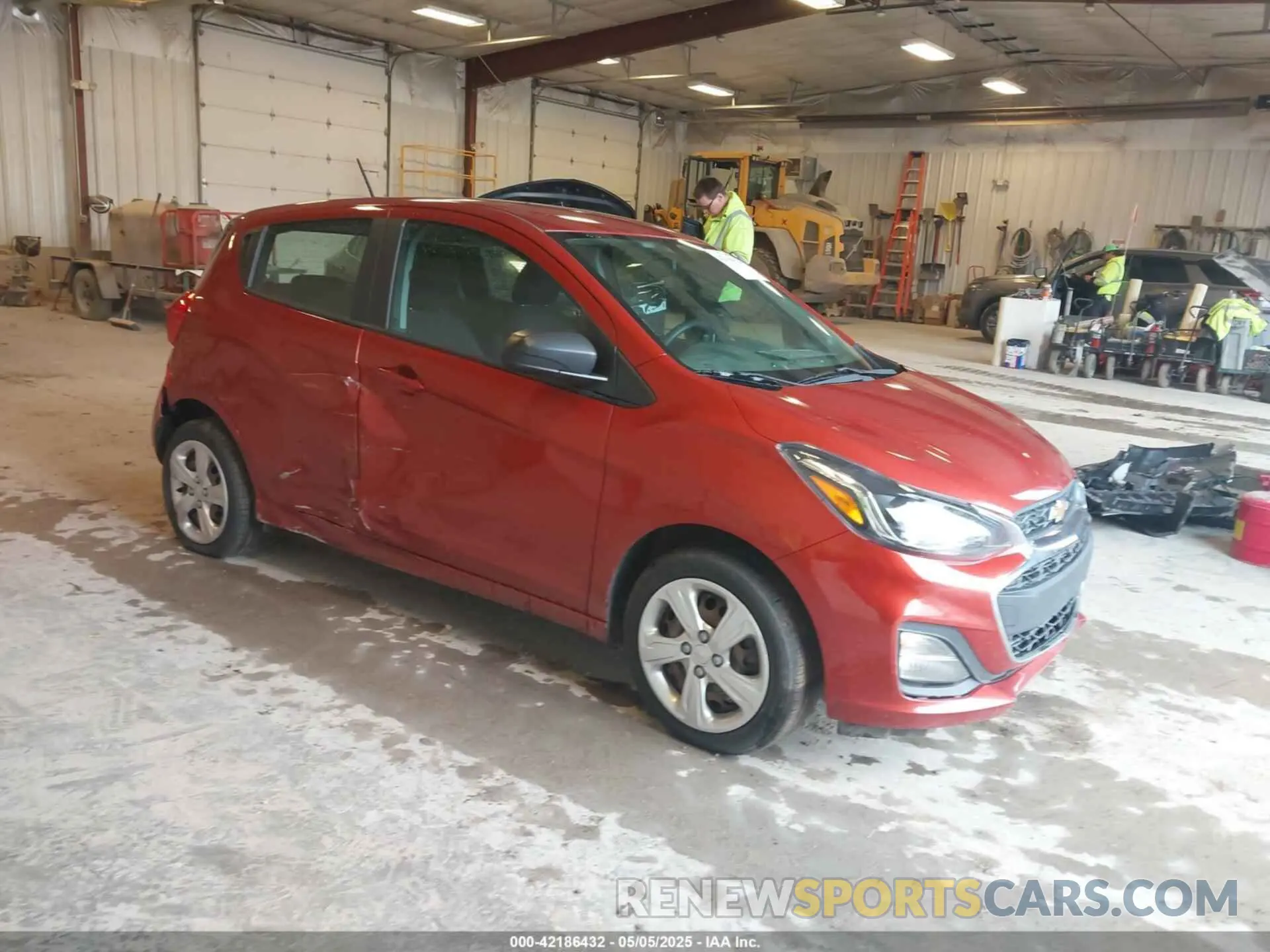 1 Photograph of a damaged car KL8CB6SA9MC728672 CHEVROLET SPARK 2021