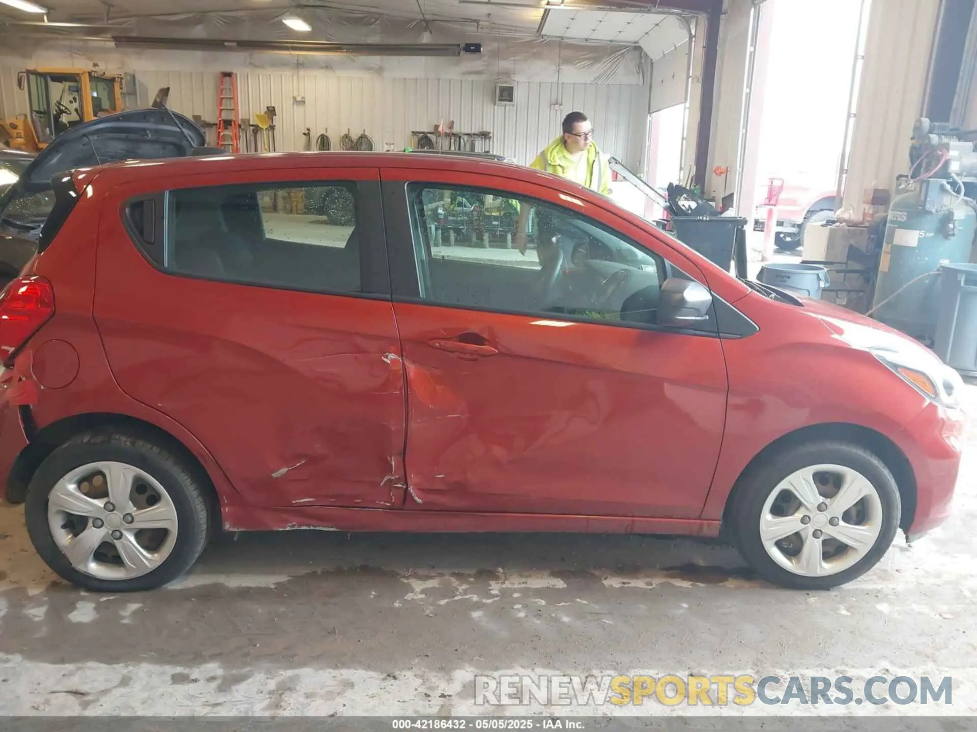 13 Photograph of a damaged car KL8CB6SA9MC728672 CHEVROLET SPARK 2021