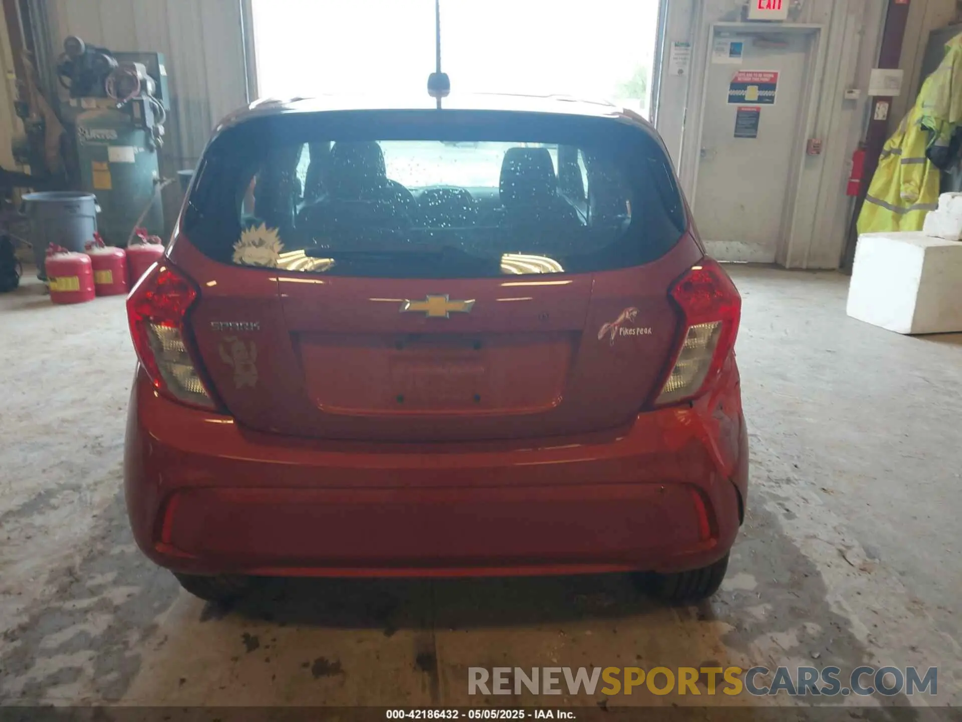 16 Photograph of a damaged car KL8CB6SA9MC728672 CHEVROLET SPARK 2021