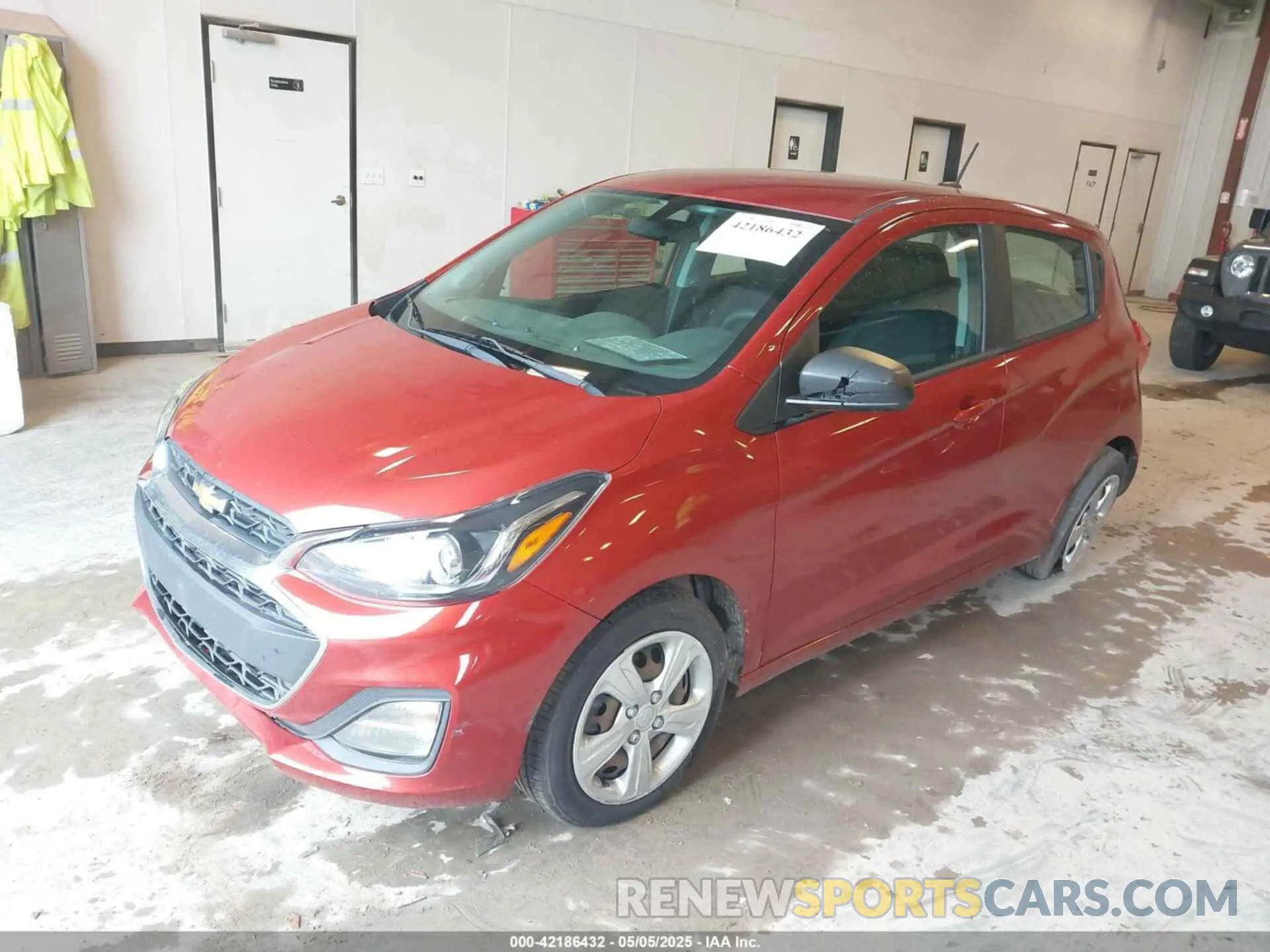 2 Photograph of a damaged car KL8CB6SA9MC728672 CHEVROLET SPARK 2021