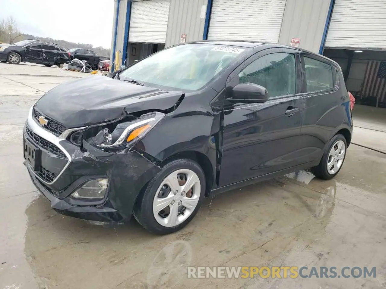 1 Photograph of a damaged car KL8CB6SAXMC219898 CHEVROLET SPARK 2021