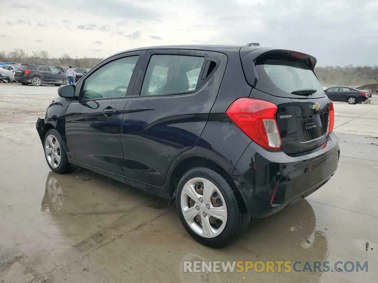 2 Photograph of a damaged car KL8CB6SAXMC219898 CHEVROLET SPARK 2021