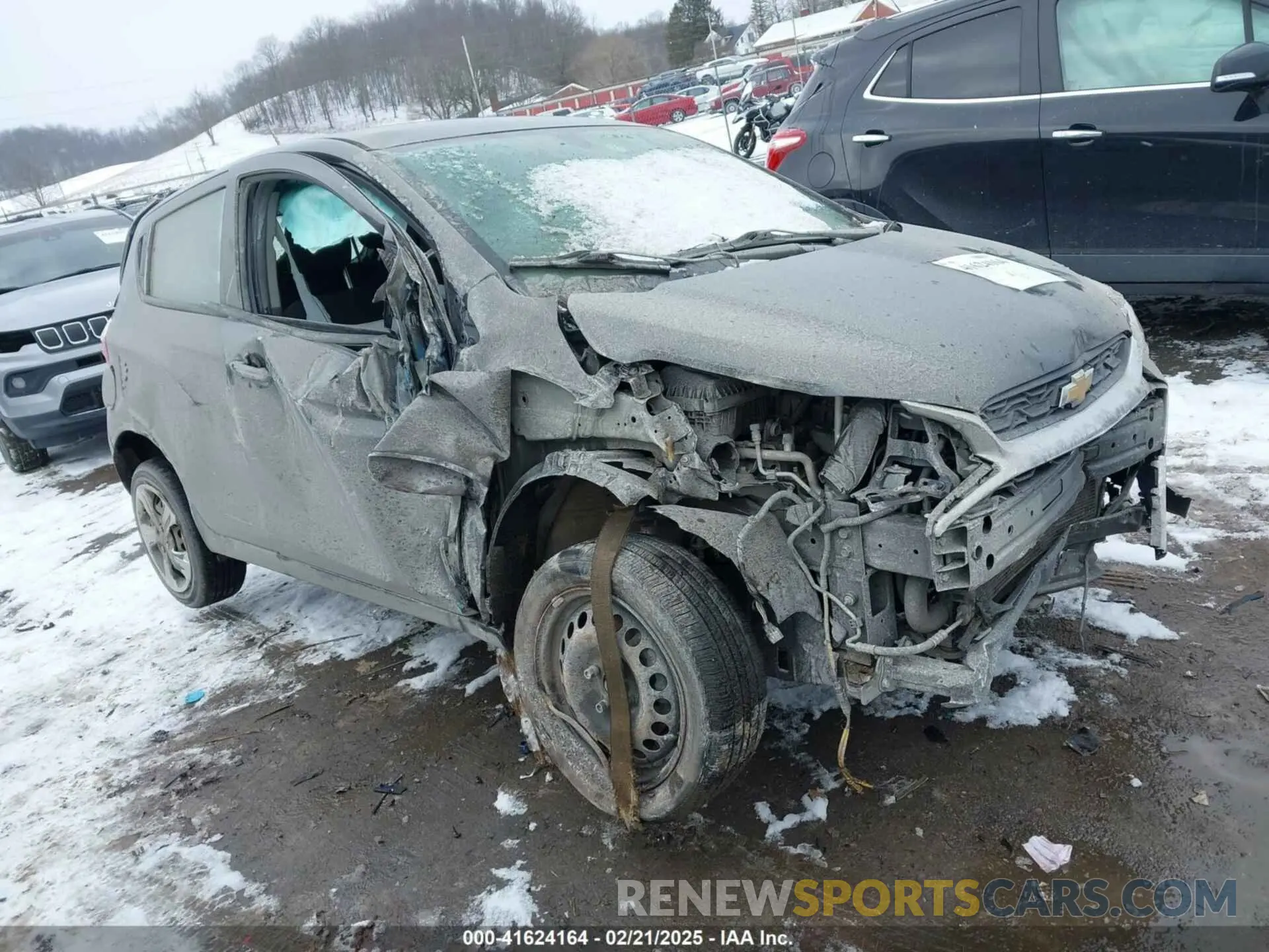 1 Photograph of a damaged car KL8CB6SAXMC705126 CHEVROLET SPARK 2021