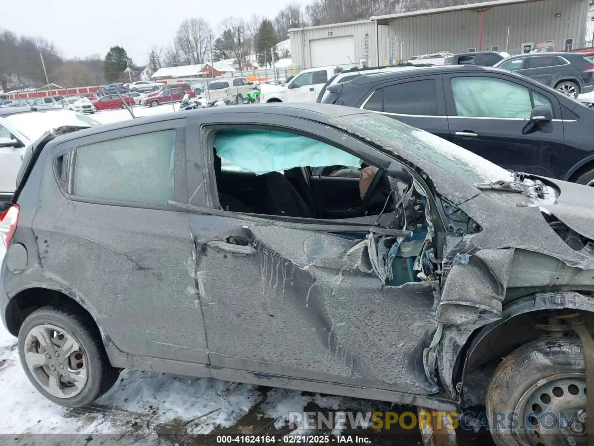 14 Photograph of a damaged car KL8CB6SAXMC705126 CHEVROLET SPARK 2021