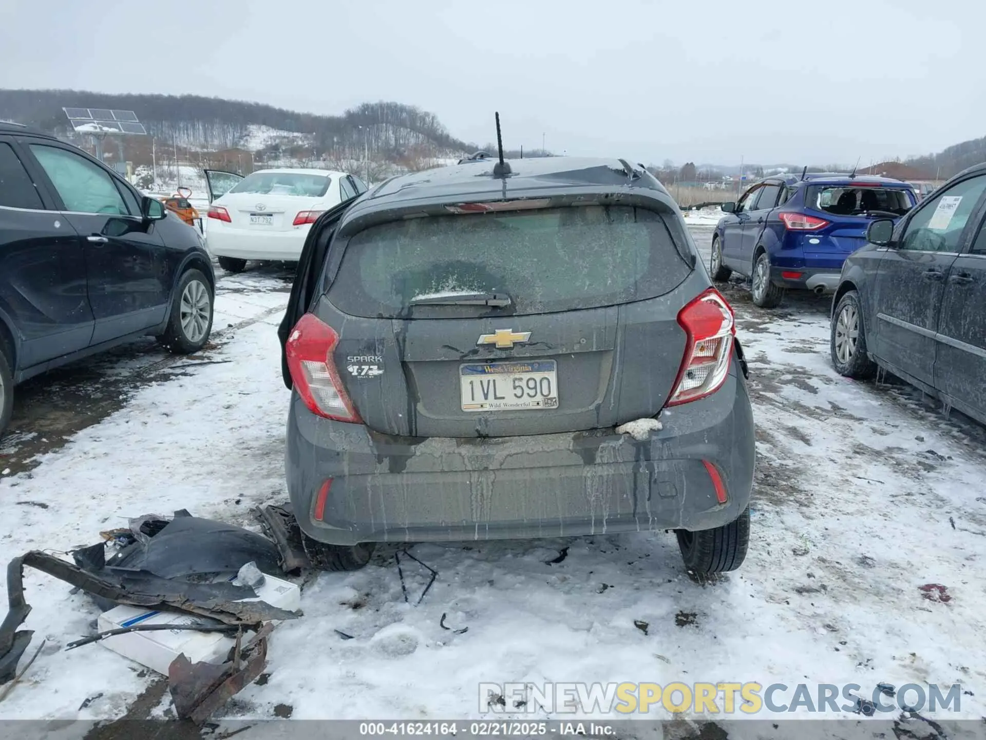 17 Photograph of a damaged car KL8CB6SAXMC705126 CHEVROLET SPARK 2021