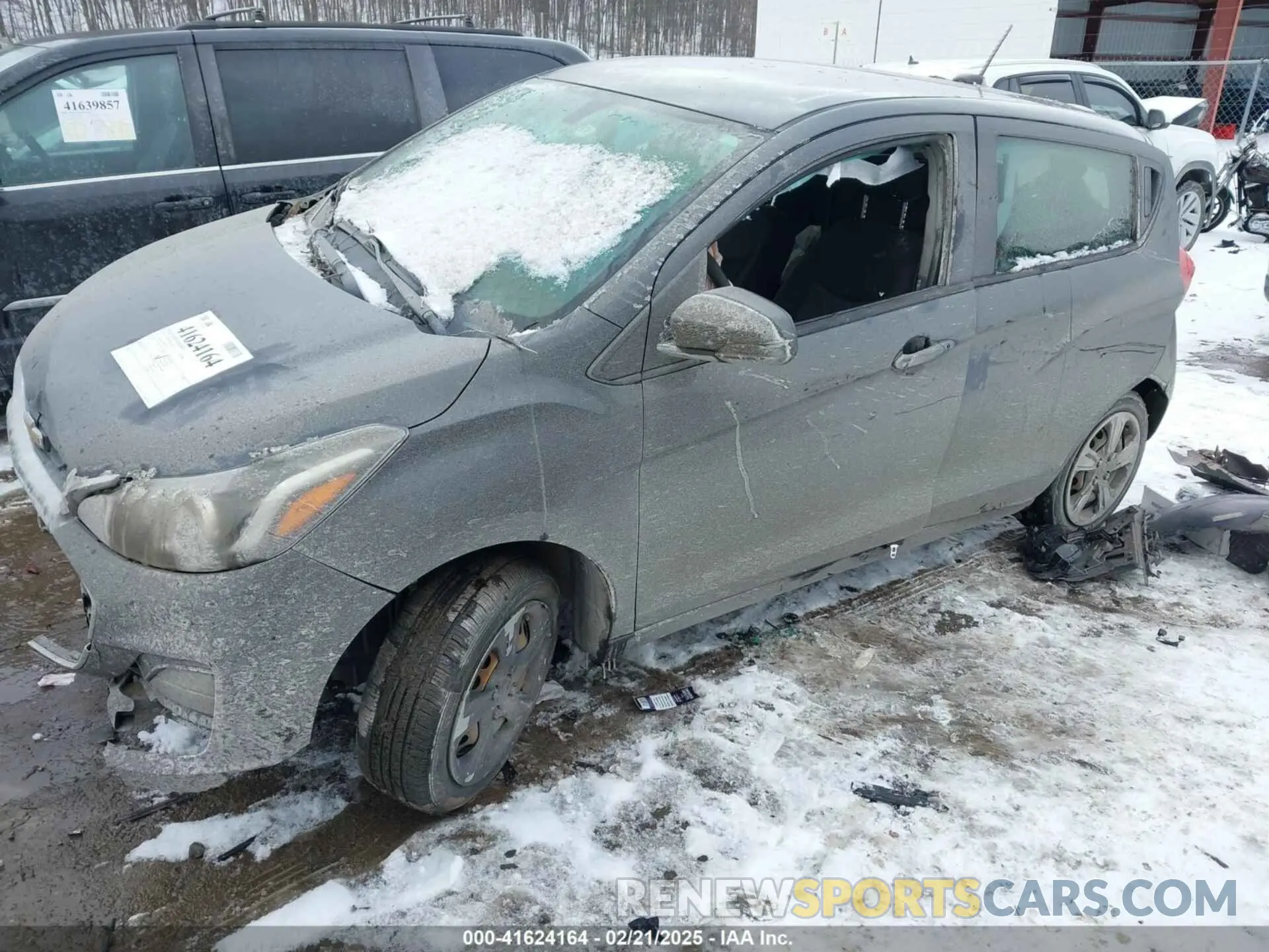 2 Photograph of a damaged car KL8CB6SAXMC705126 CHEVROLET SPARK 2021