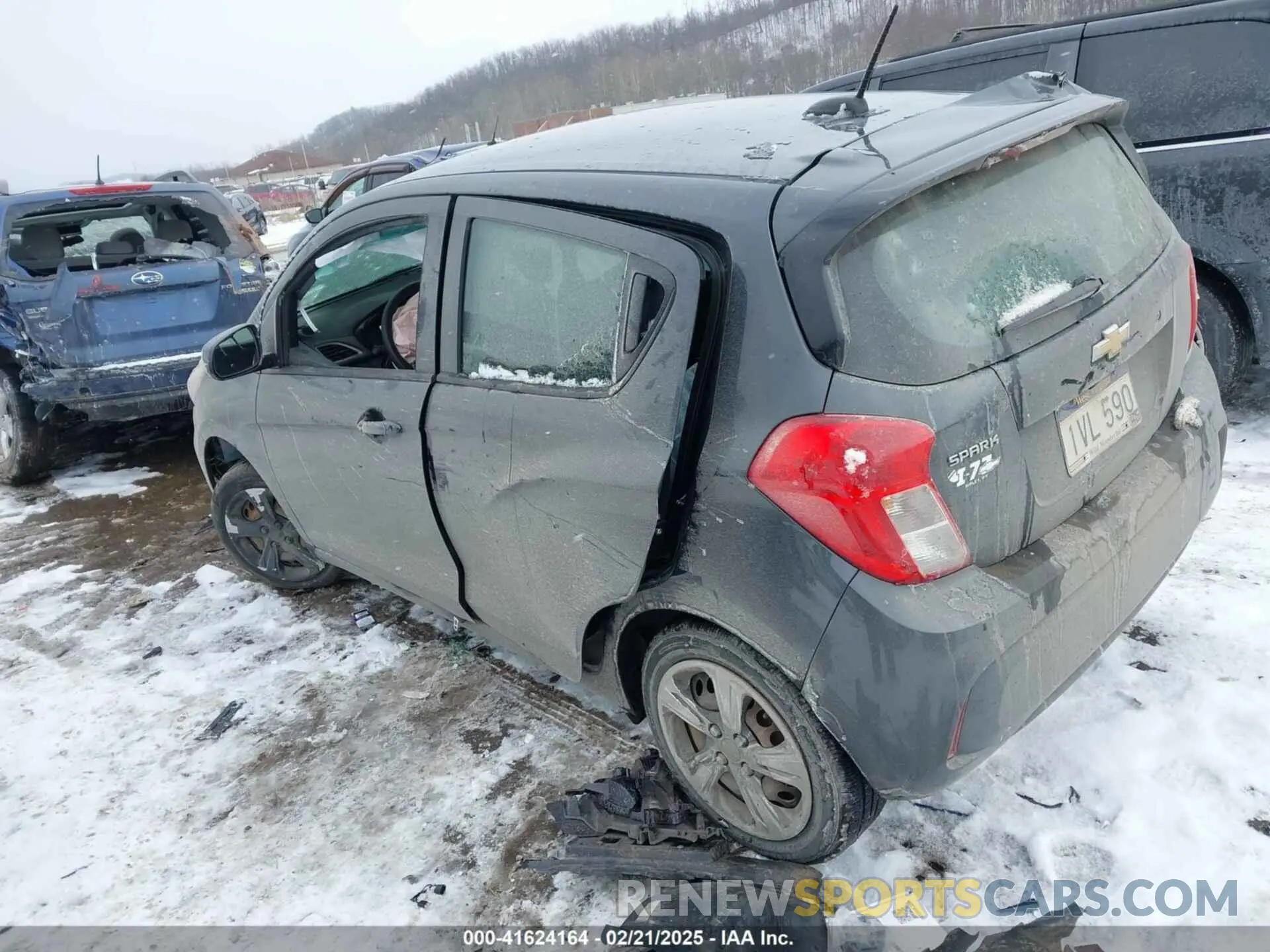 3 Photograph of a damaged car KL8CB6SAXMC705126 CHEVROLET SPARK 2021