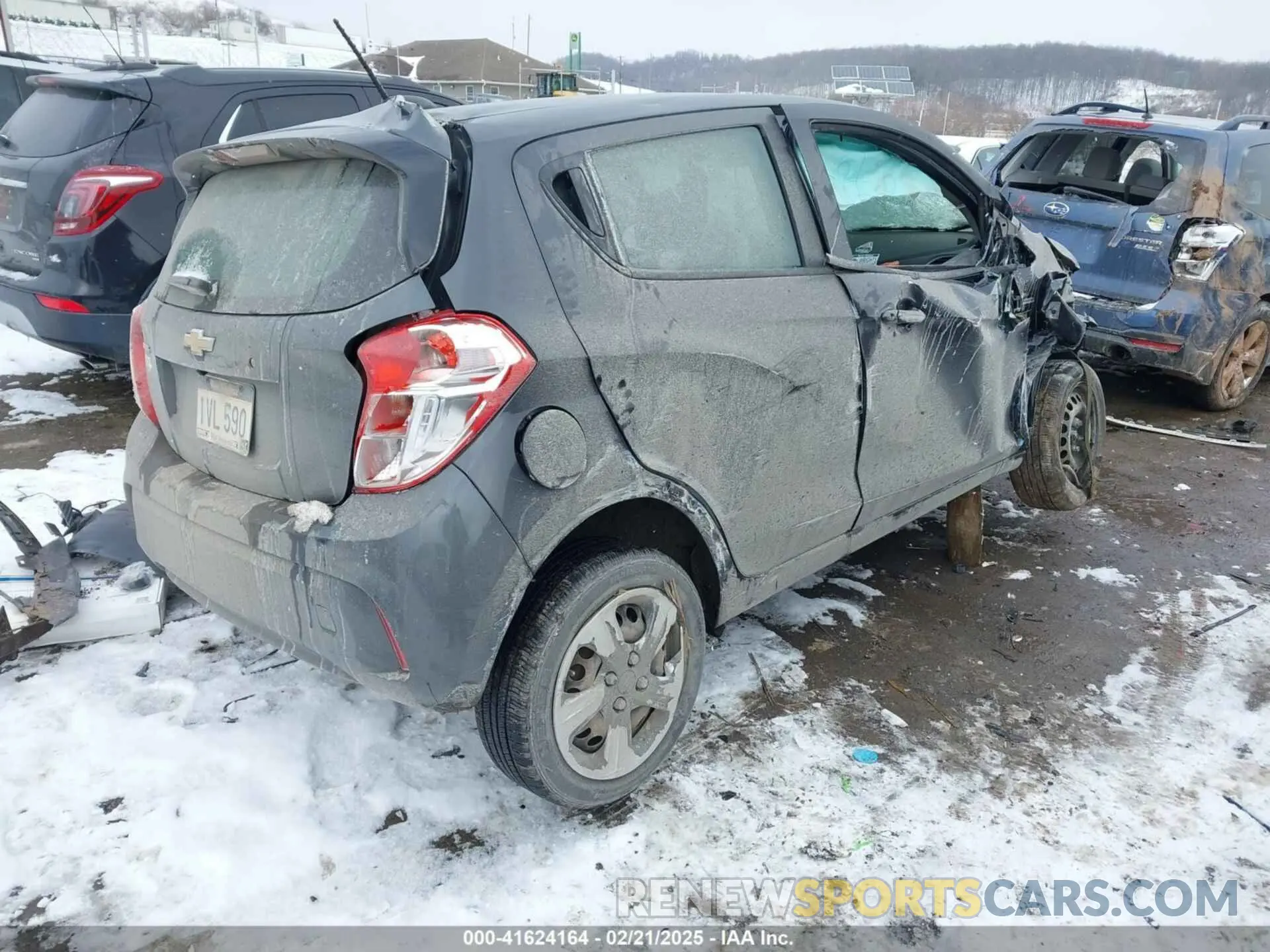 4 Photograph of a damaged car KL8CB6SAXMC705126 CHEVROLET SPARK 2021
