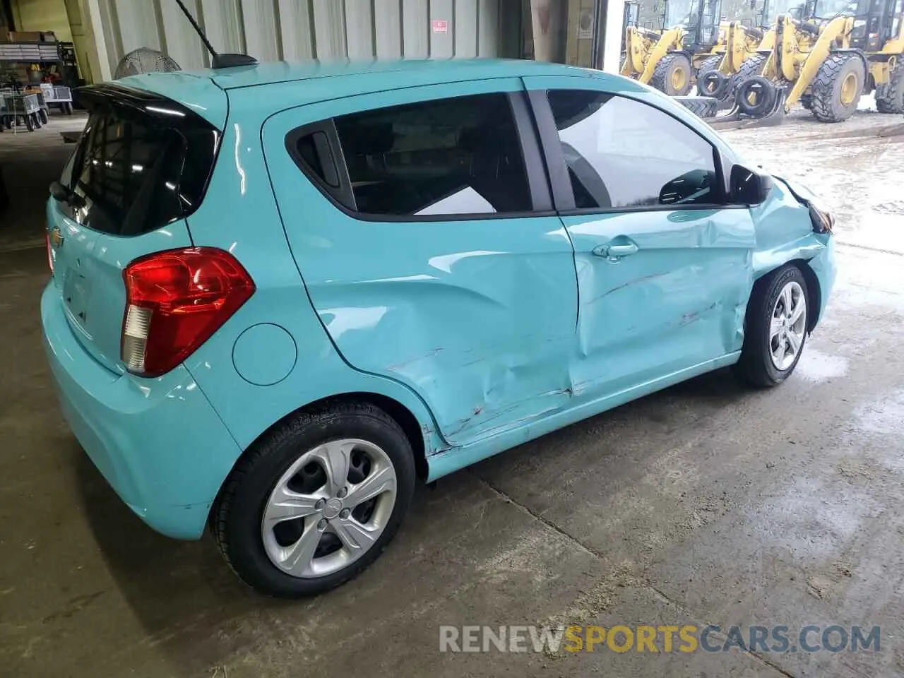 3 Photograph of a damaged car KL8CB6SAXMC709936 CHEVROLET SPARK 2021
