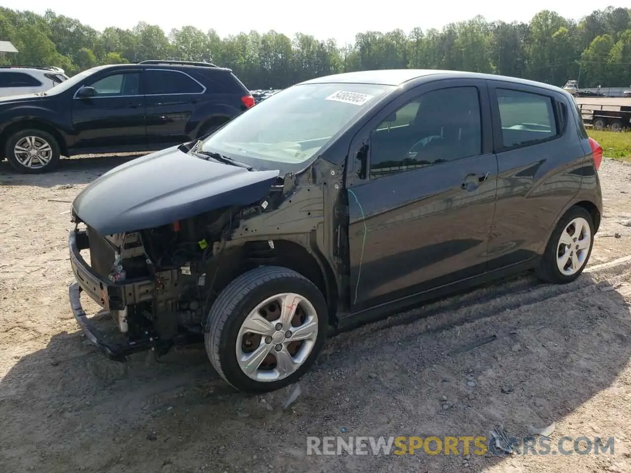 1 Photograph of a damaged car KL8CB6SAXMC713534 CHEVROLET SPARK 2021