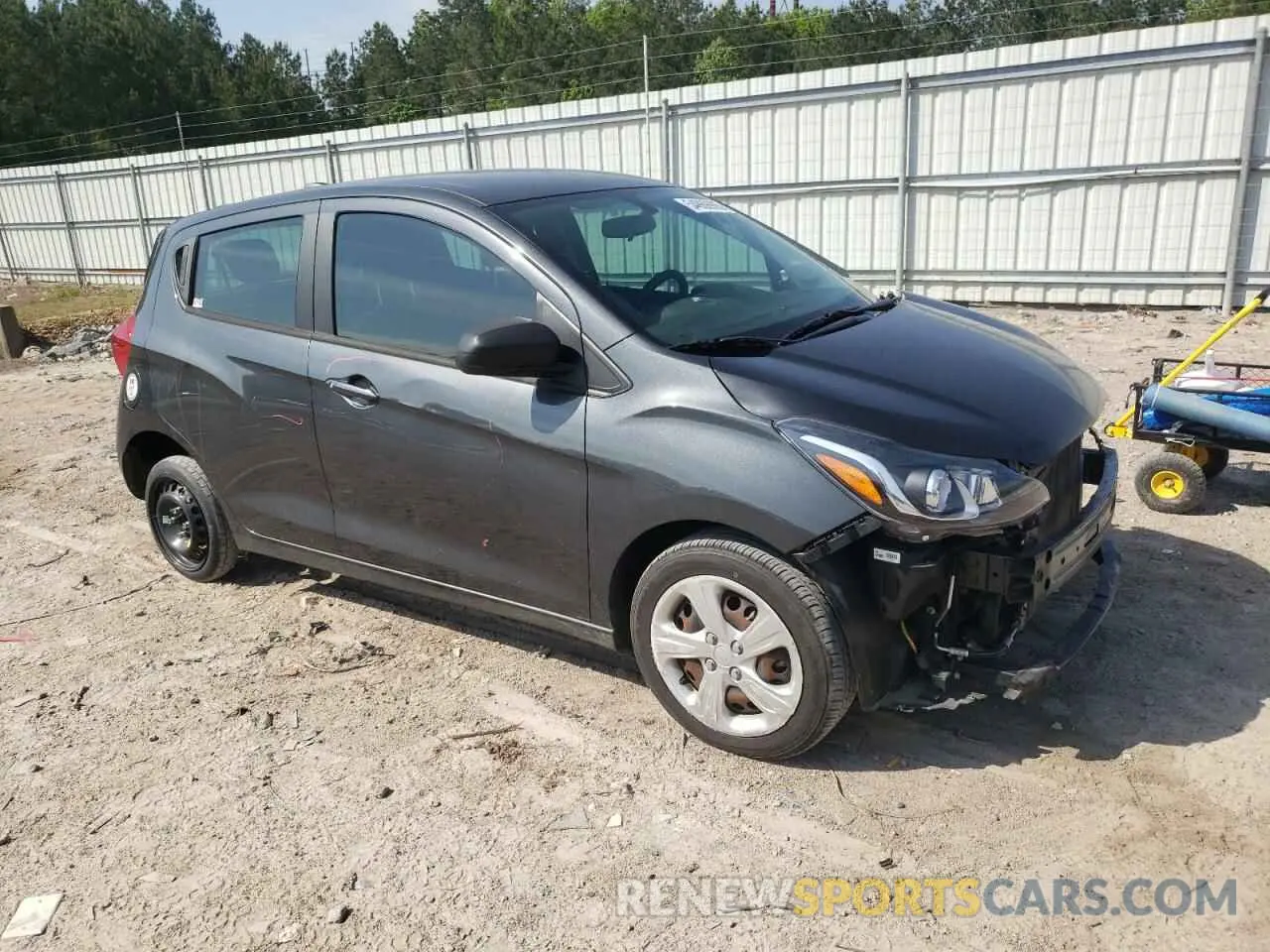 4 Photograph of a damaged car KL8CB6SAXMC713534 CHEVROLET SPARK 2021
