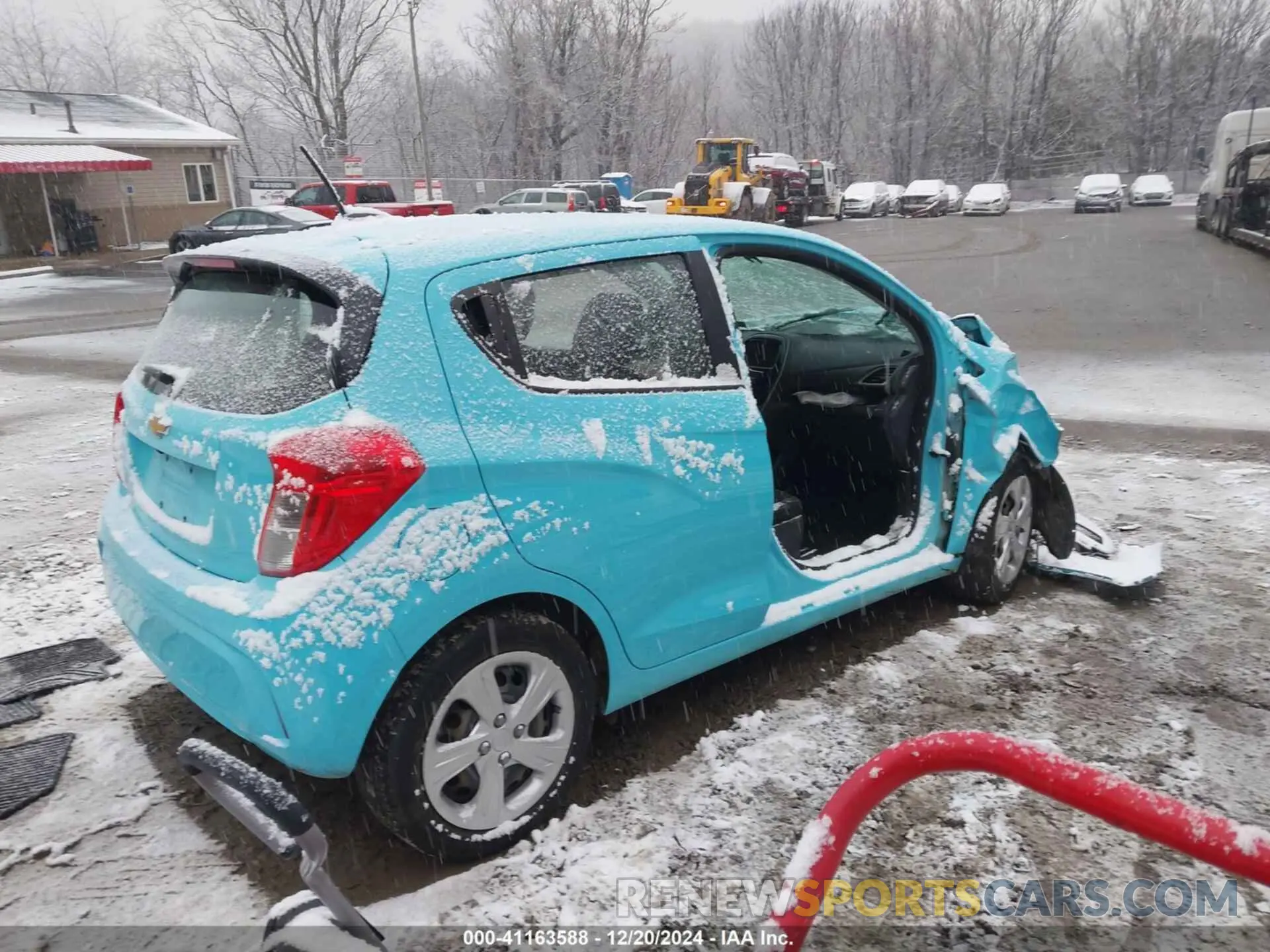 4 Photograph of a damaged car KL8CB6SAXMC725652 CHEVROLET SPARK 2021