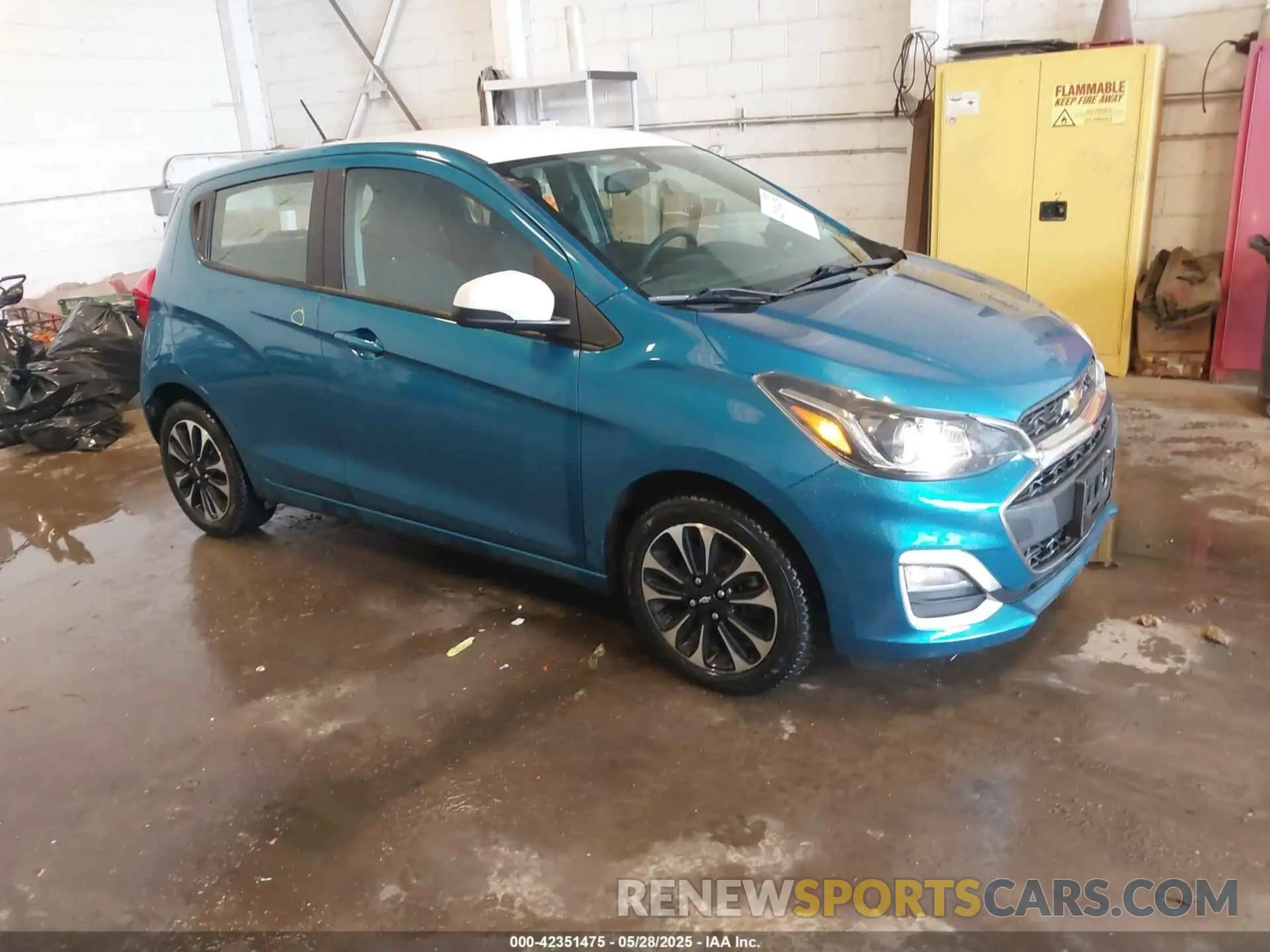 1 Photograph of a damaged car KL8CC6SA3MC715025 CHEVROLET SPARK 2021