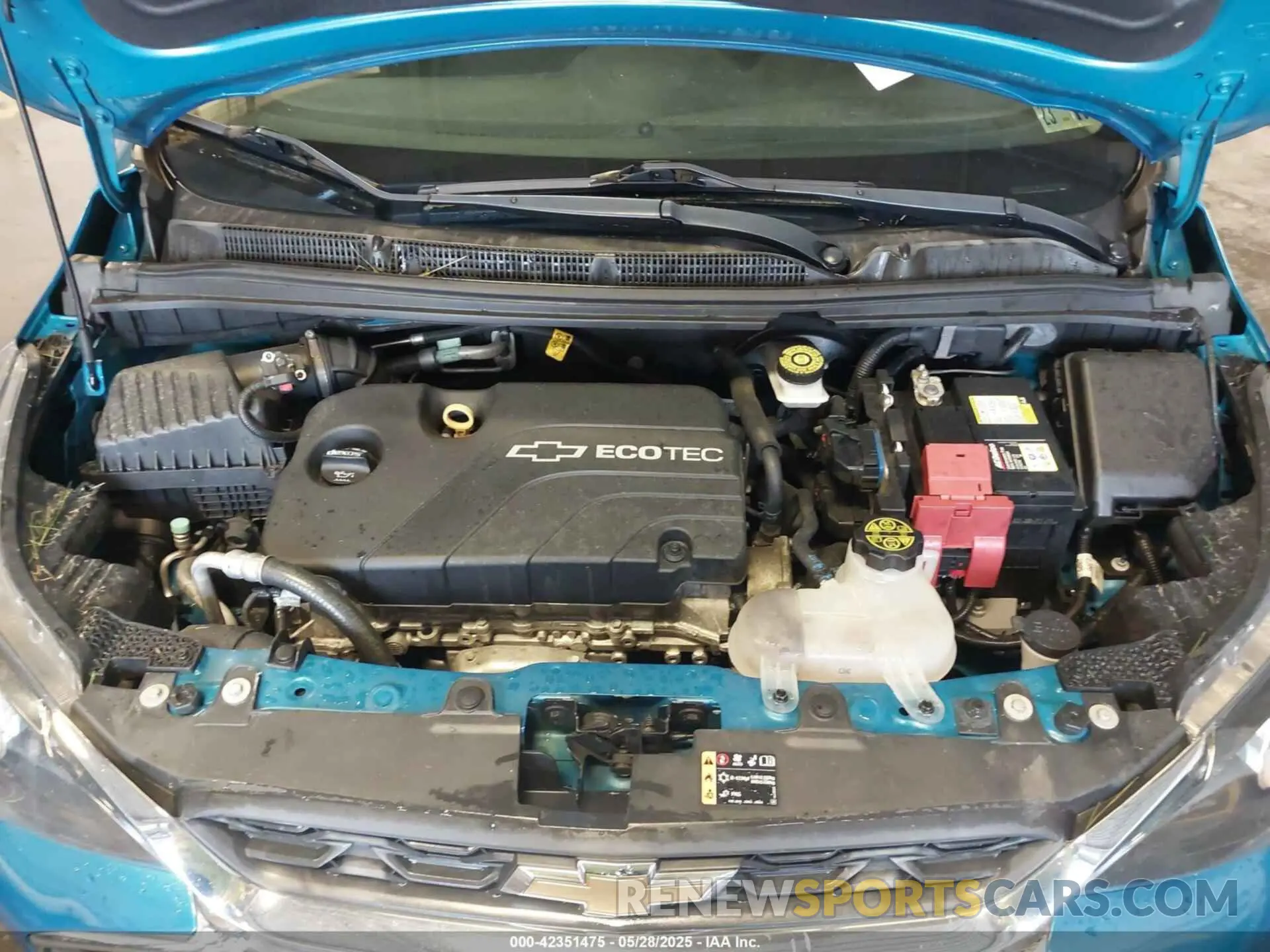 10 Photograph of a damaged car KL8CC6SA3MC715025 CHEVROLET SPARK 2021