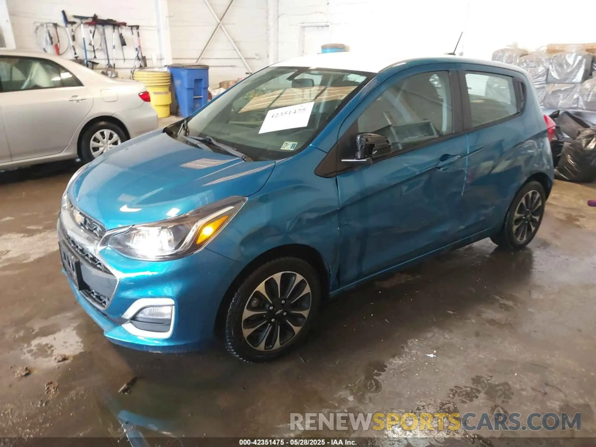 2 Photograph of a damaged car KL8CC6SA3MC715025 CHEVROLET SPARK 2021