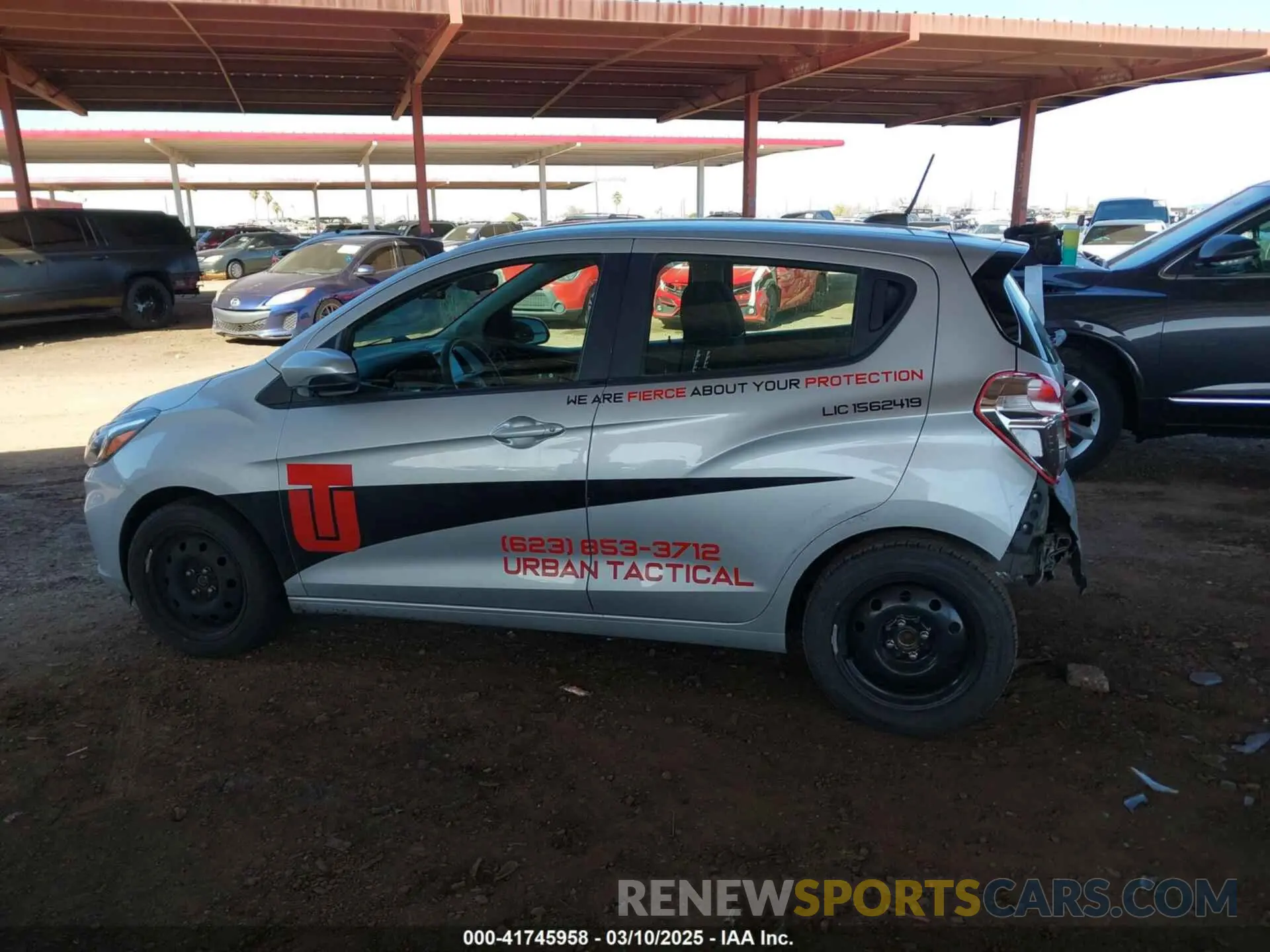 14 Photograph of a damaged car KL8CD6SA0MC216194 CHEVROLET SPARK 2021