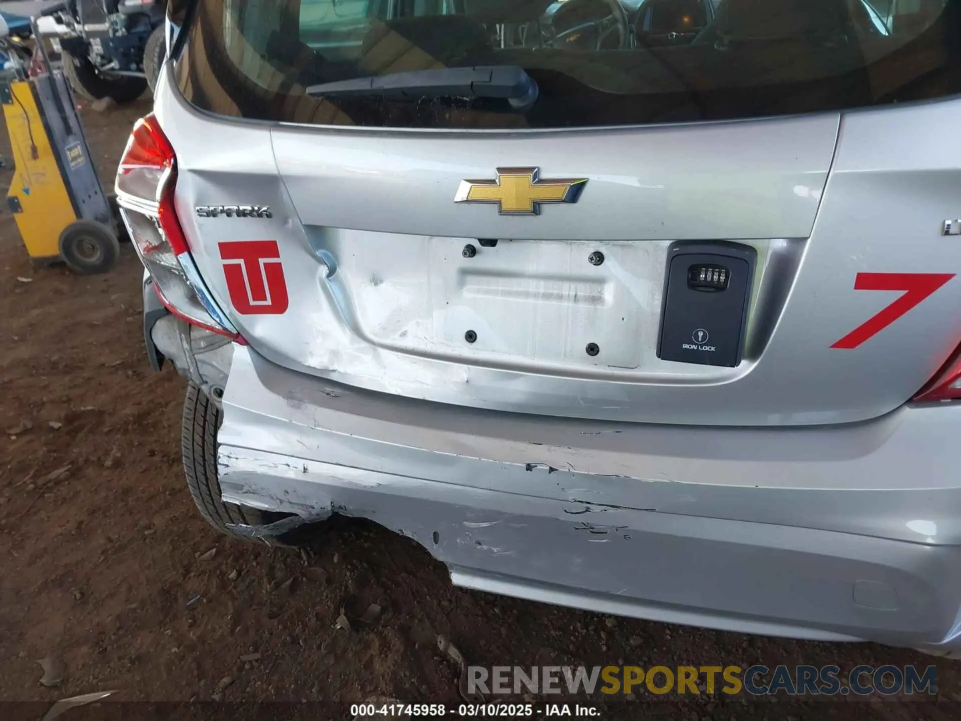20 Photograph of a damaged car KL8CD6SA0MC216194 CHEVROLET SPARK 2021