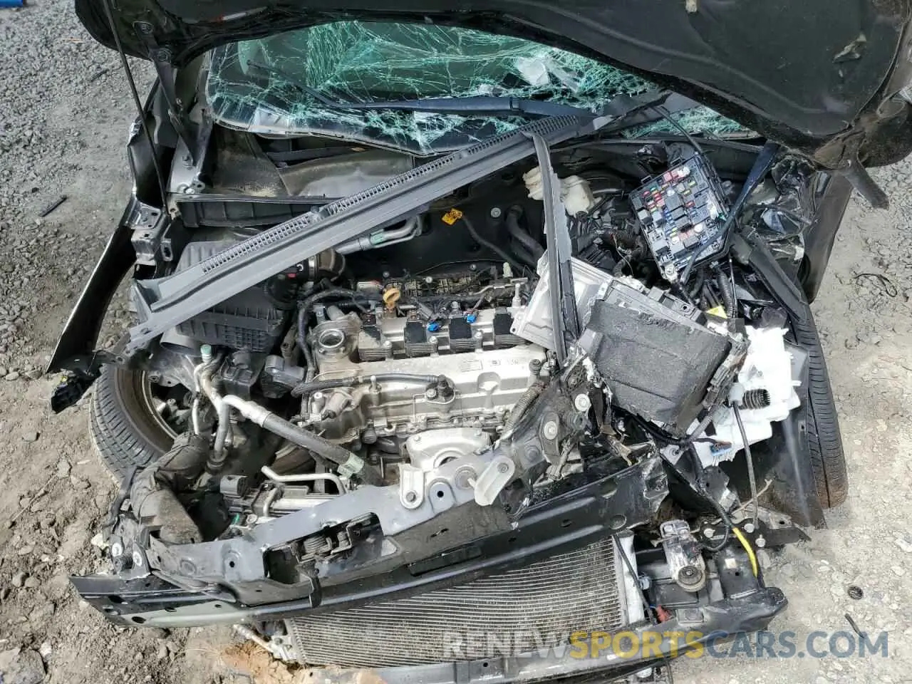 11 Photograph of a damaged car KL8CD6SA0MC714847 CHEVROLET SPARK 2021