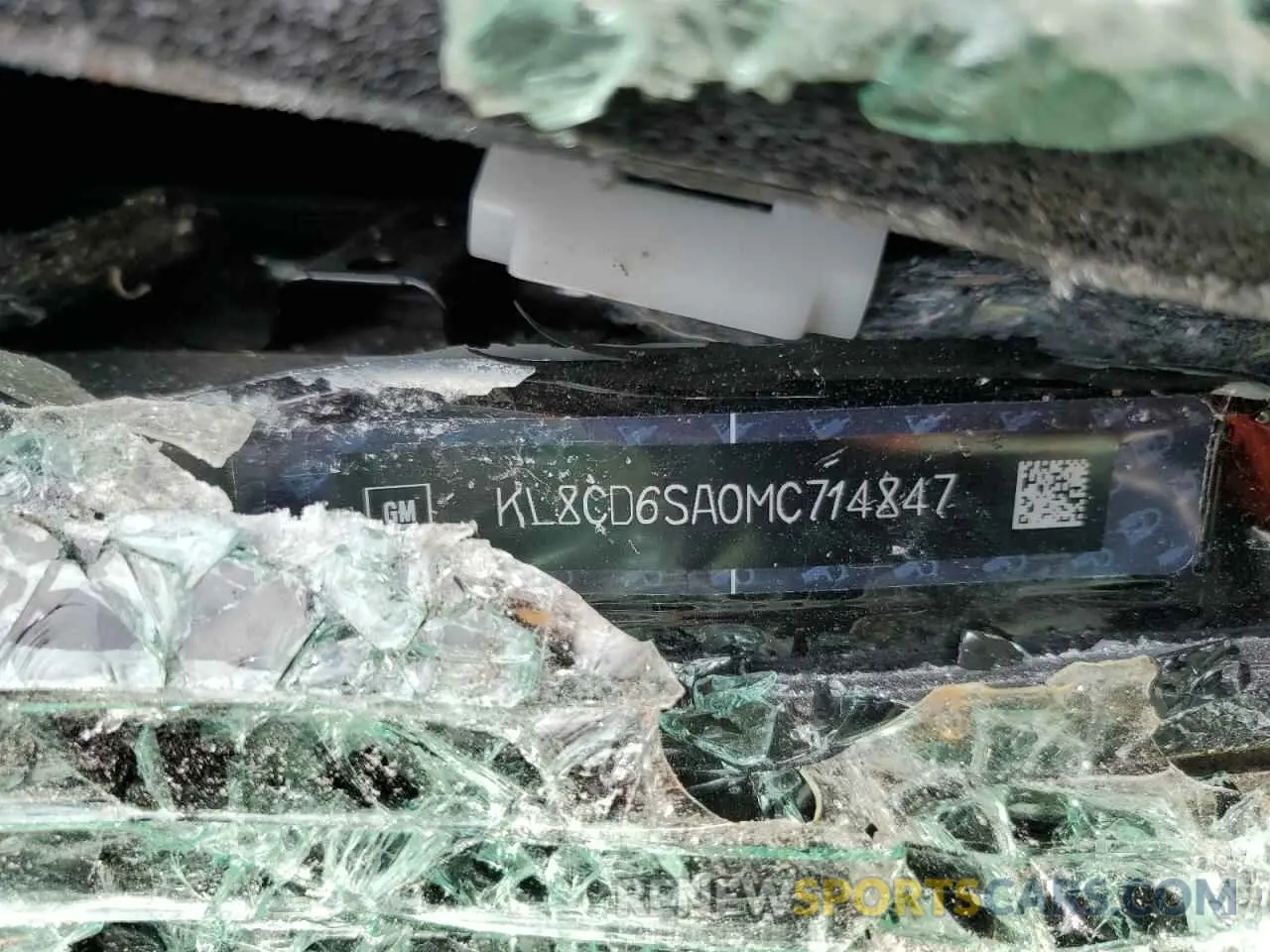 12 Photograph of a damaged car KL8CD6SA0MC714847 CHEVROLET SPARK 2021