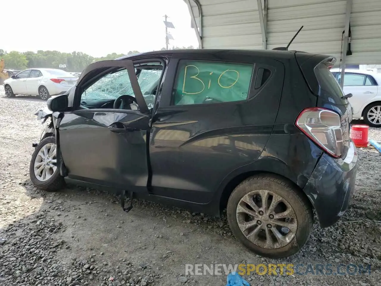 2 Photograph of a damaged car KL8CD6SA0MC714847 CHEVROLET SPARK 2021