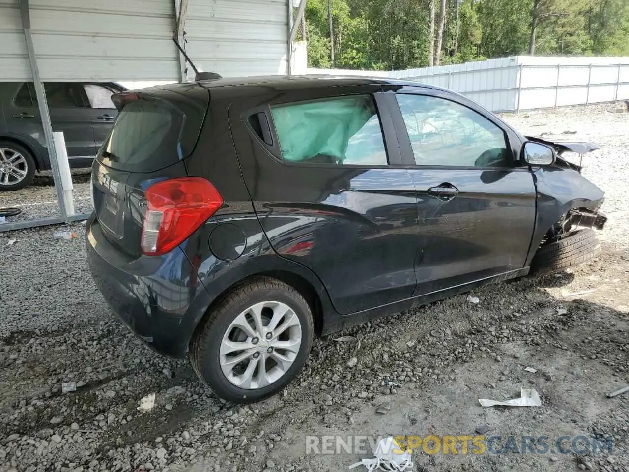 3 Photograph of a damaged car KL8CD6SA0MC714847 CHEVROLET SPARK 2021