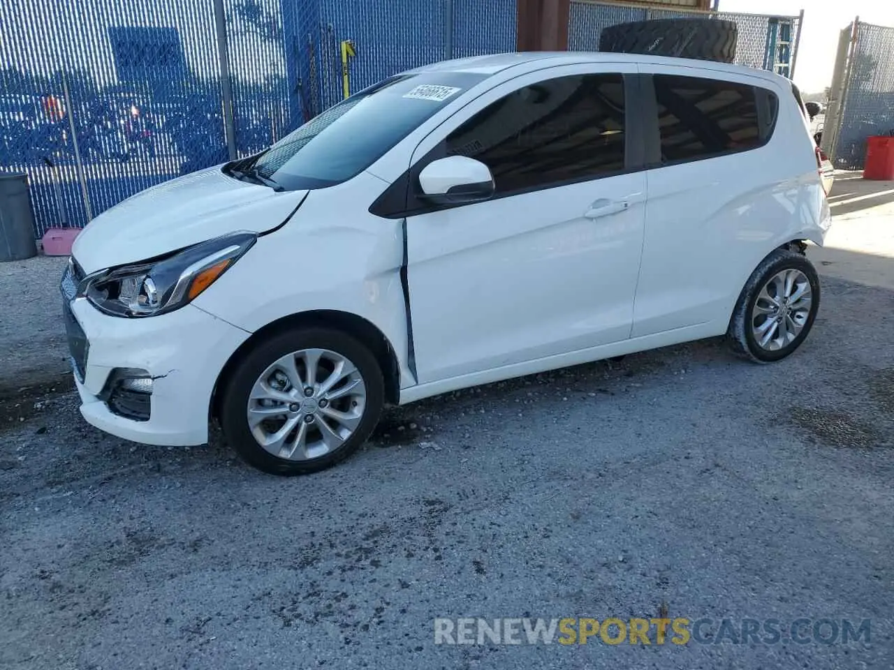 1 Photograph of a damaged car KL8CD6SA0MC728795 CHEVROLET SPARK 2021