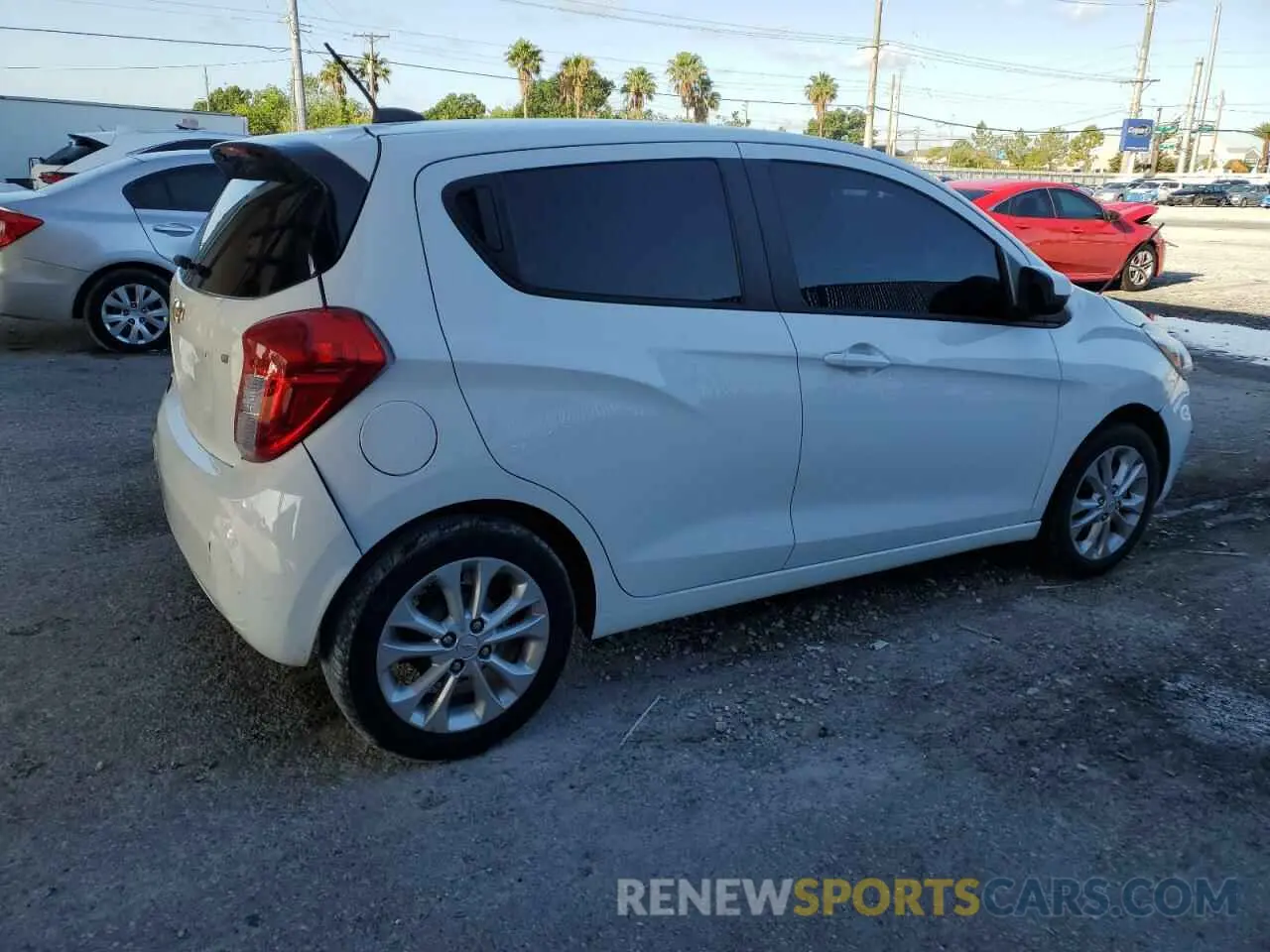3 Photograph of a damaged car KL8CD6SA0MC728795 CHEVROLET SPARK 2021
