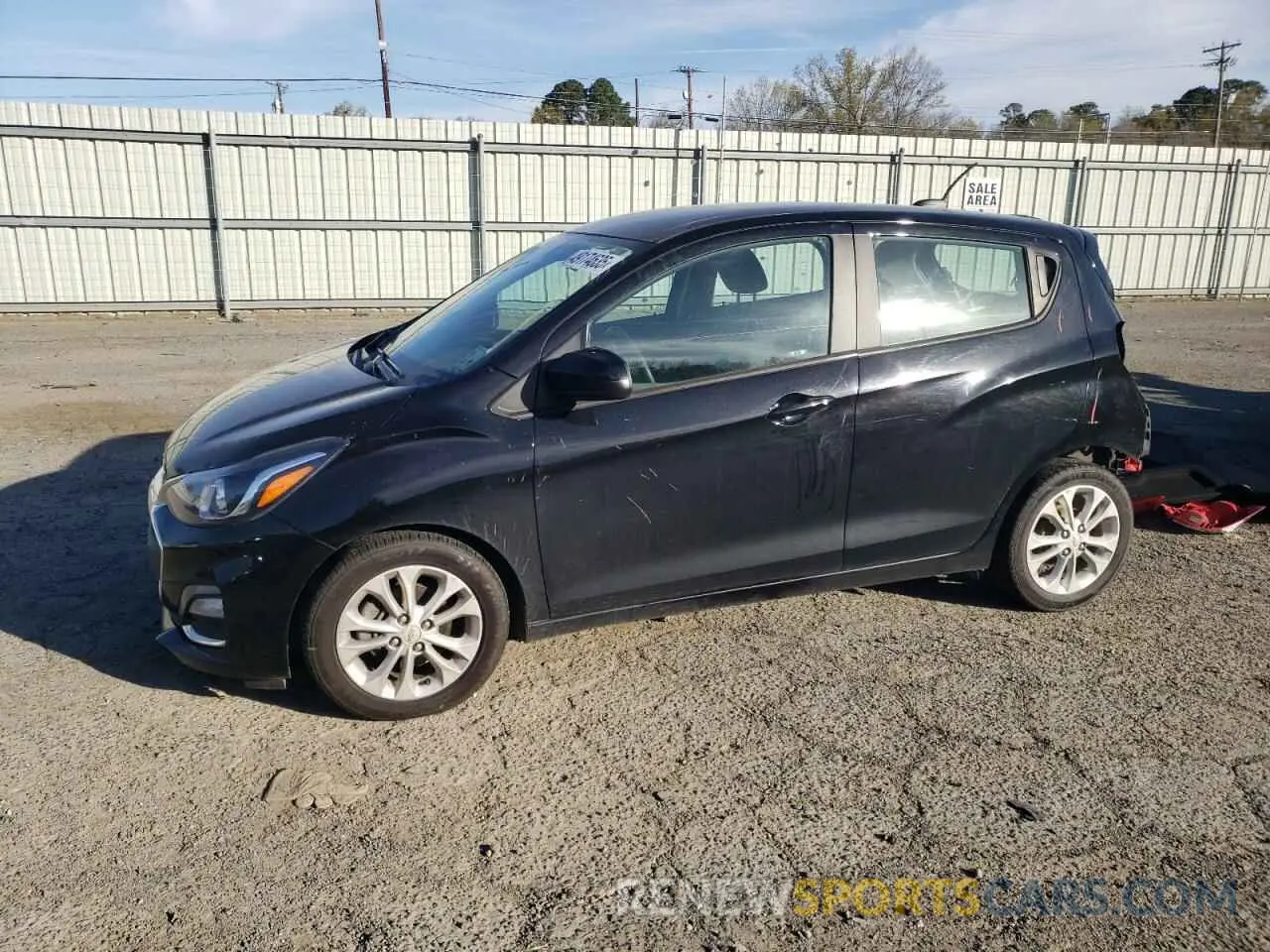 1 Photograph of a damaged car KL8CD6SA0MC736749 CHEVROLET SPARK 2021