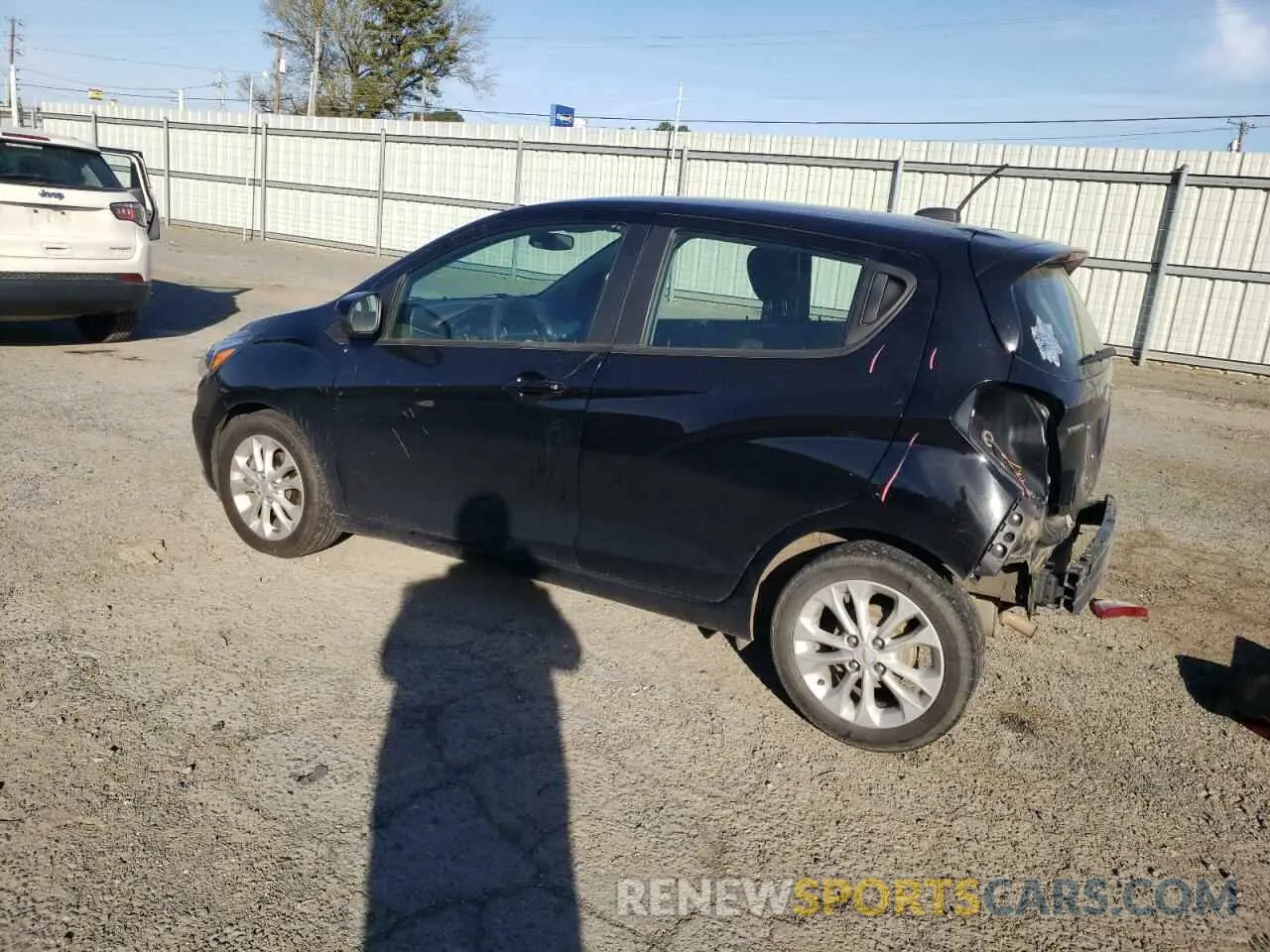 2 Photograph of a damaged car KL8CD6SA0MC736749 CHEVROLET SPARK 2021