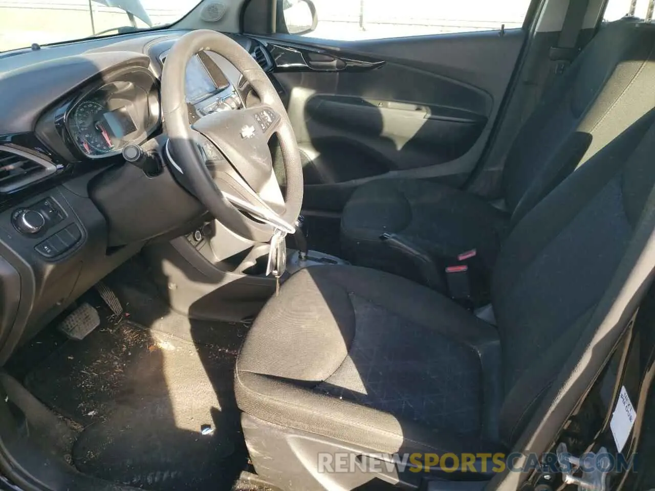 7 Photograph of a damaged car KL8CD6SA0MC736749 CHEVROLET SPARK 2021