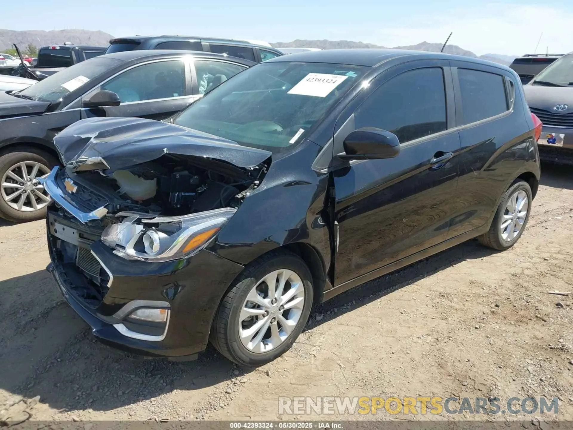 2 Photograph of a damaged car KL8CD6SA0MC740820 CHEVROLET SPARK 2021