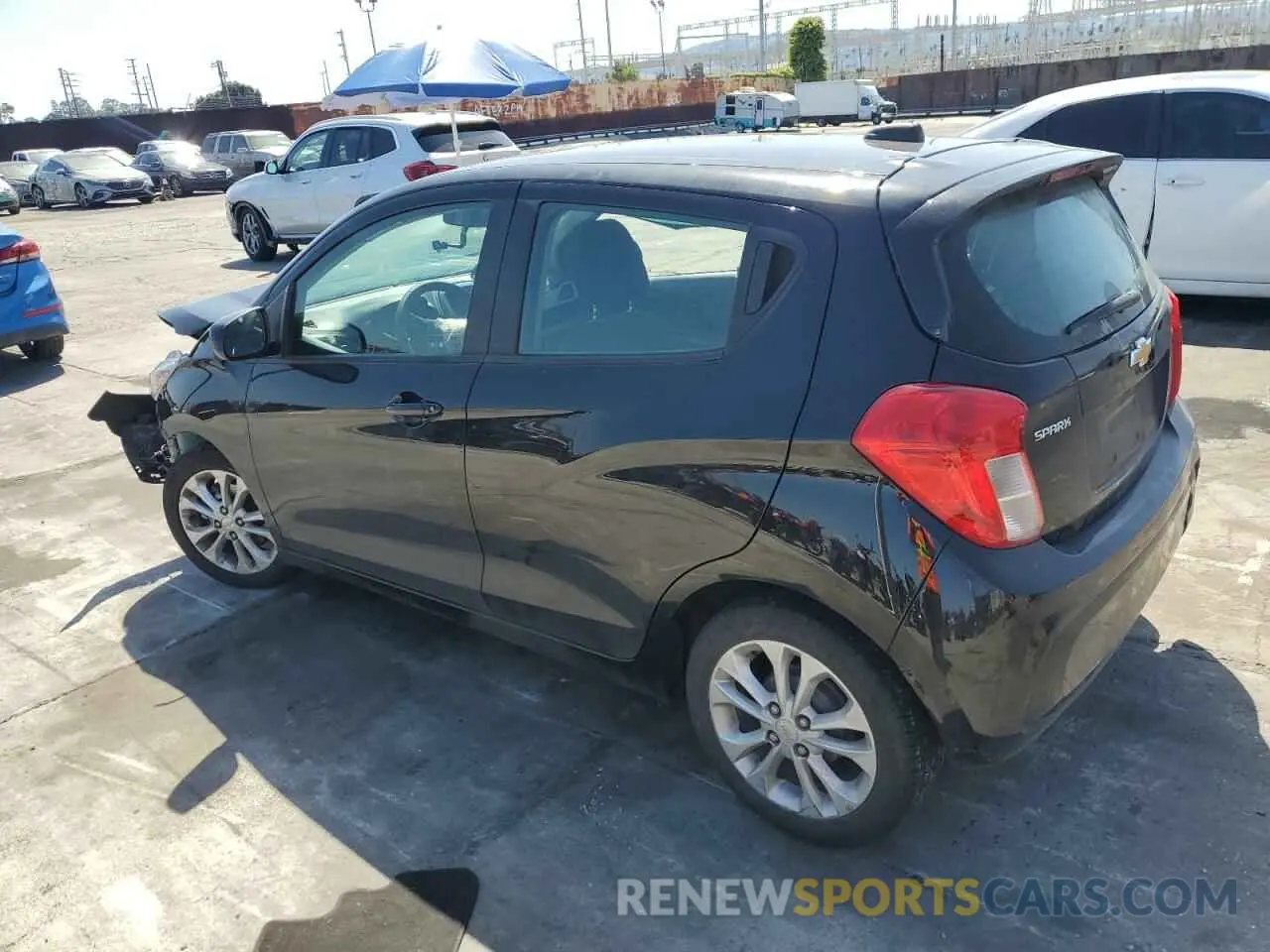 2 Photograph of a damaged car KL8CD6SA0MC741174 CHEVROLET SPARK 2021