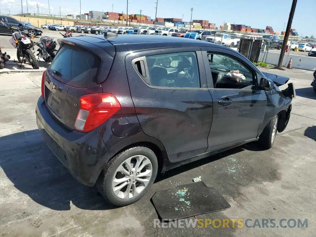 3 Photograph of a damaged car KL8CD6SA0MC741174 CHEVROLET SPARK 2021