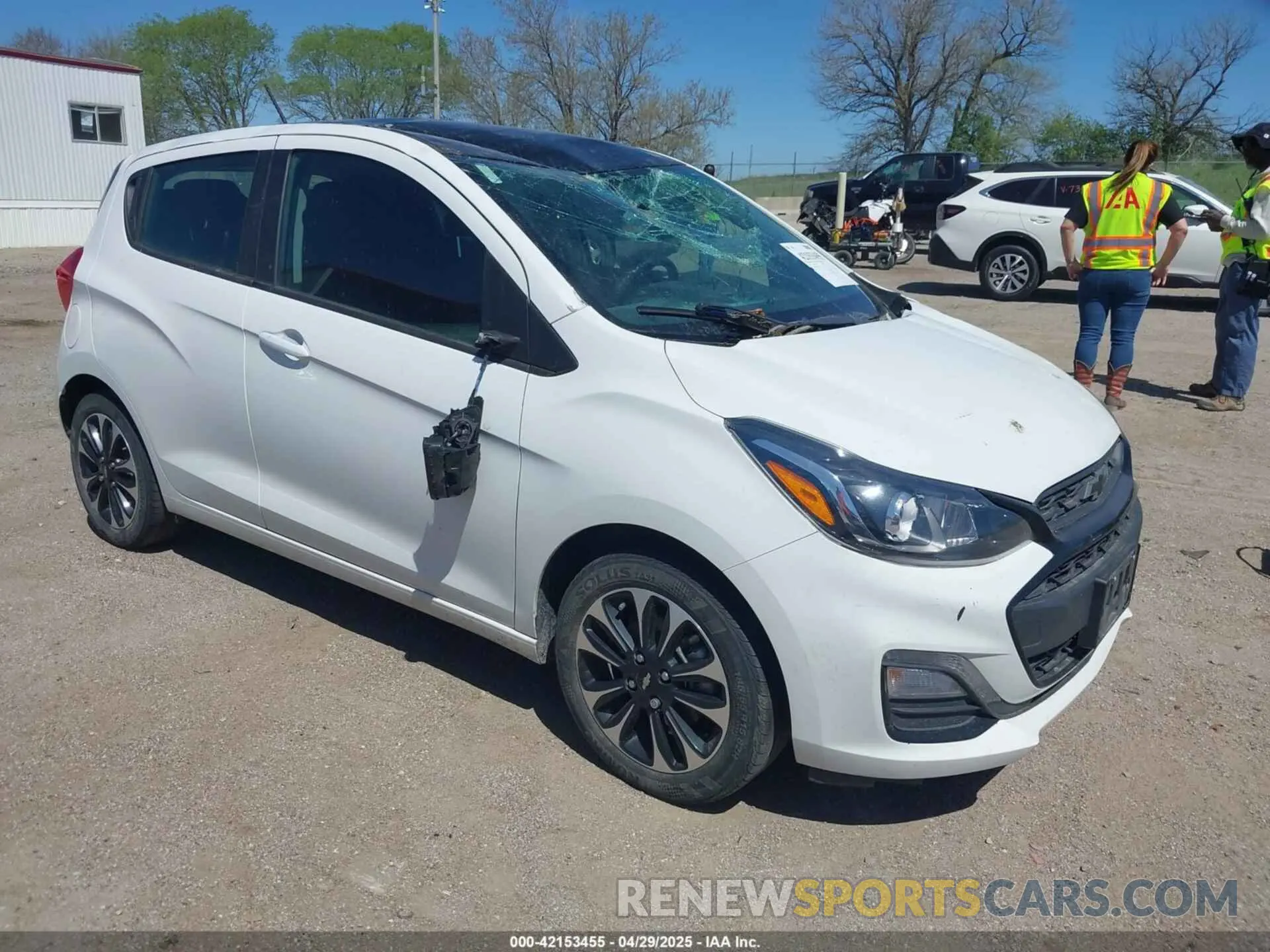 1 Photograph of a damaged car KL8CD6SA0MC741532 CHEVROLET SPARK 2021
