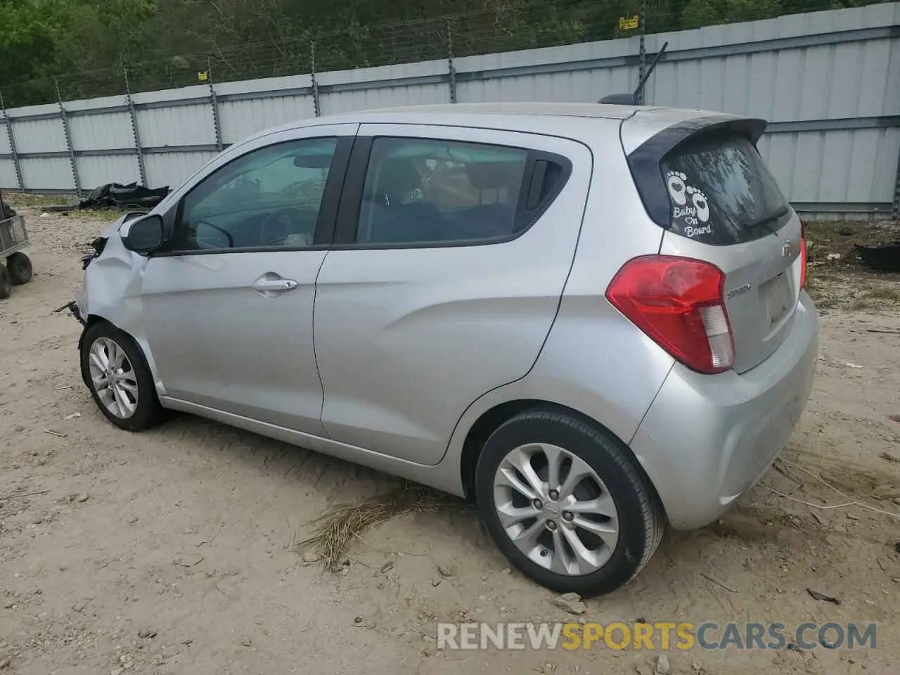 2 Photograph of a damaged car KL8CD6SA0MC745368 CHEVROLET SPARK 2021