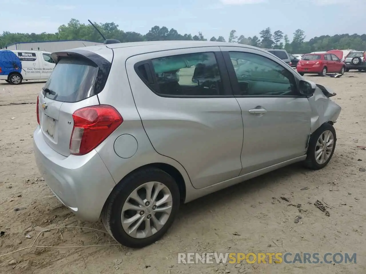 3 Photograph of a damaged car KL8CD6SA0MC745368 CHEVROLET SPARK 2021
