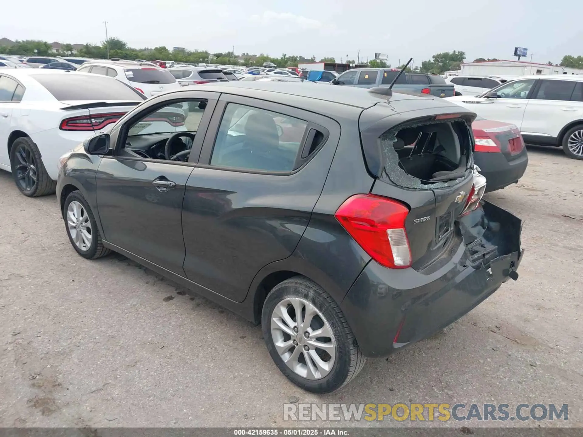 3 Photograph of a damaged car KL8CD6SA1MC216575 CHEVROLET SPARK 2021