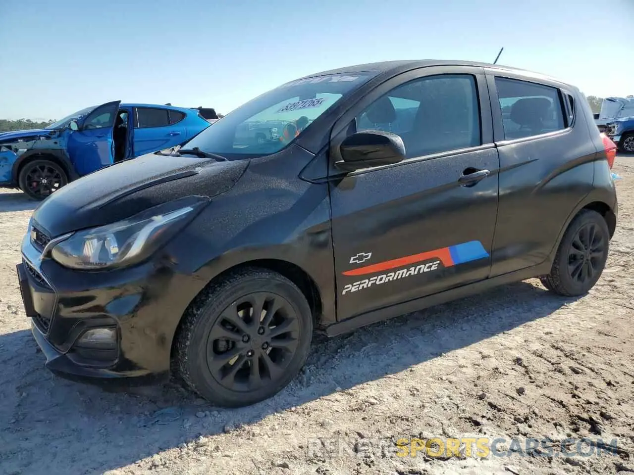 1 Photograph of a damaged car KL8CD6SA1MC722522 CHEVROLET SPARK 2021