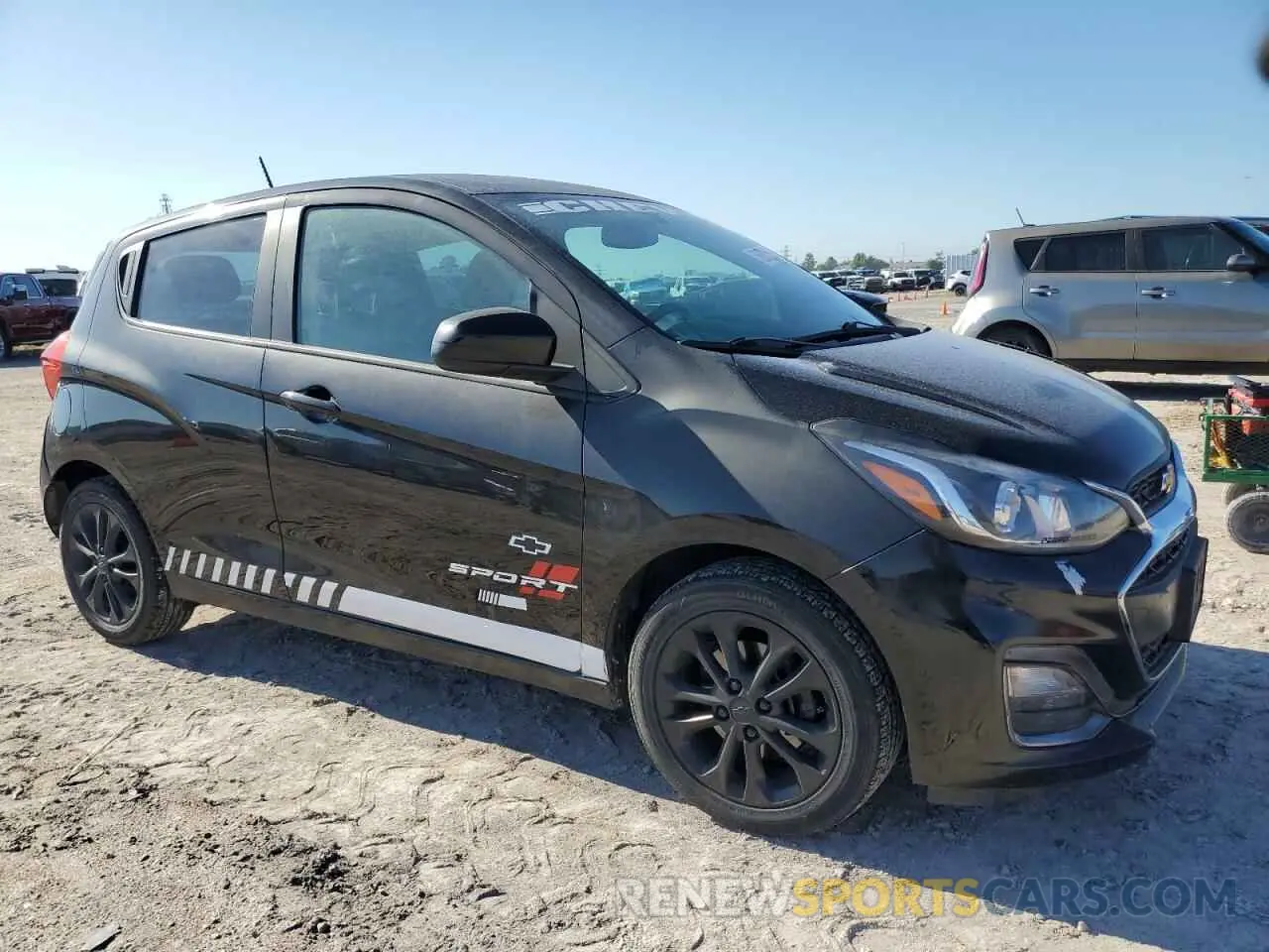 4 Photograph of a damaged car KL8CD6SA1MC722522 CHEVROLET SPARK 2021