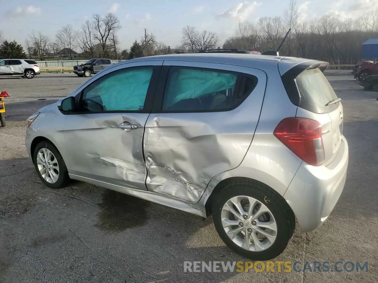 2 Photograph of a damaged car KL8CD6SA1MC722648 CHEVROLET SPARK 2021