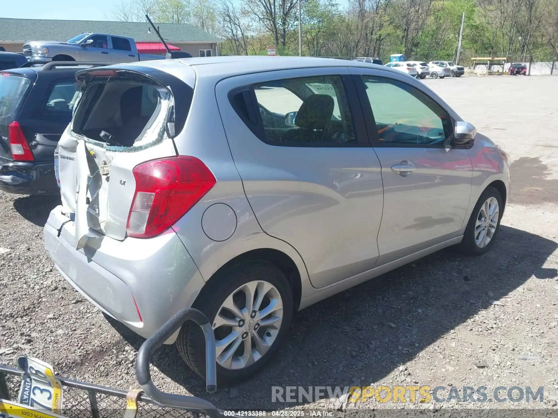 4 Photograph of a damaged car KL8CD6SA1MC726277 CHEVROLET SPARK 2021