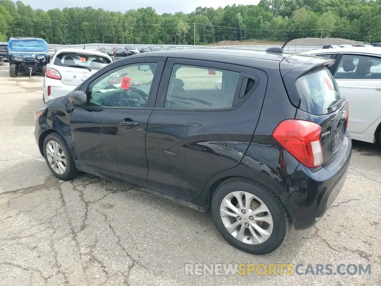 2 Photograph of a damaged car KL8CD6SA2MC226676 CHEVROLET SPARK 2021