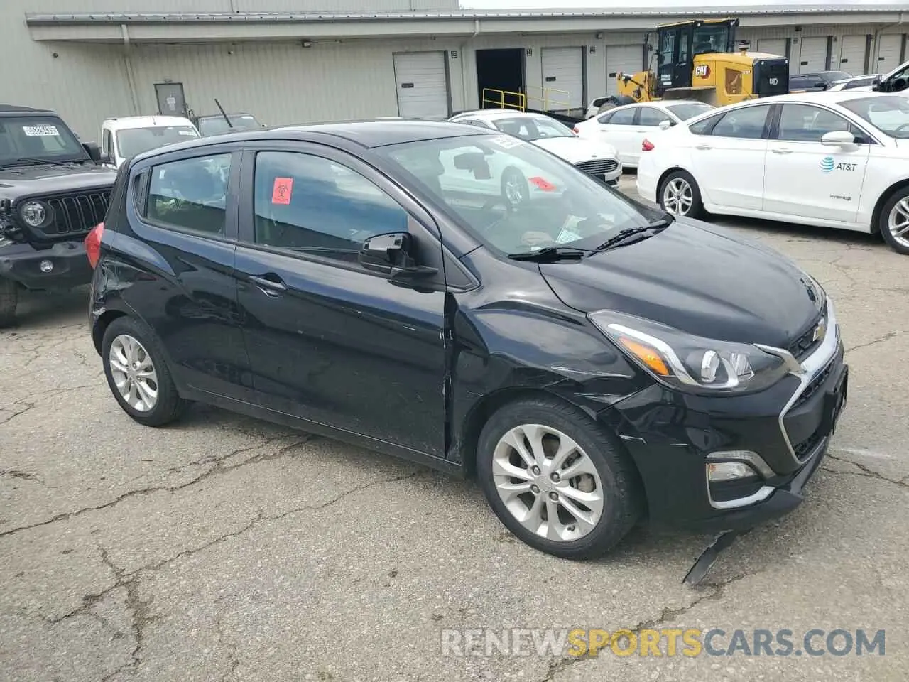 4 Photograph of a damaged car KL8CD6SA2MC226676 CHEVROLET SPARK 2021