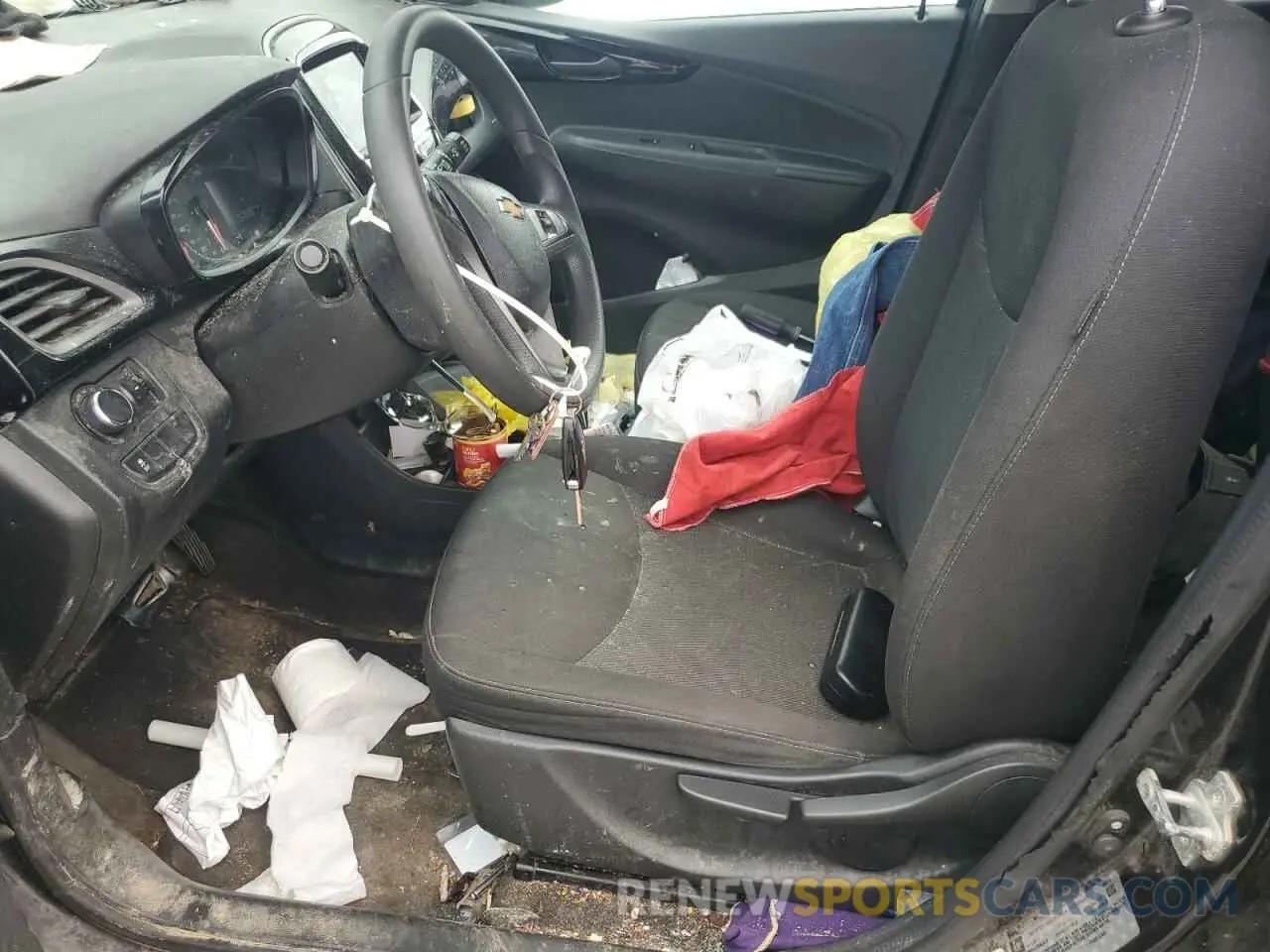 7 Photograph of a damaged car KL8CD6SA2MC226676 CHEVROLET SPARK 2021
