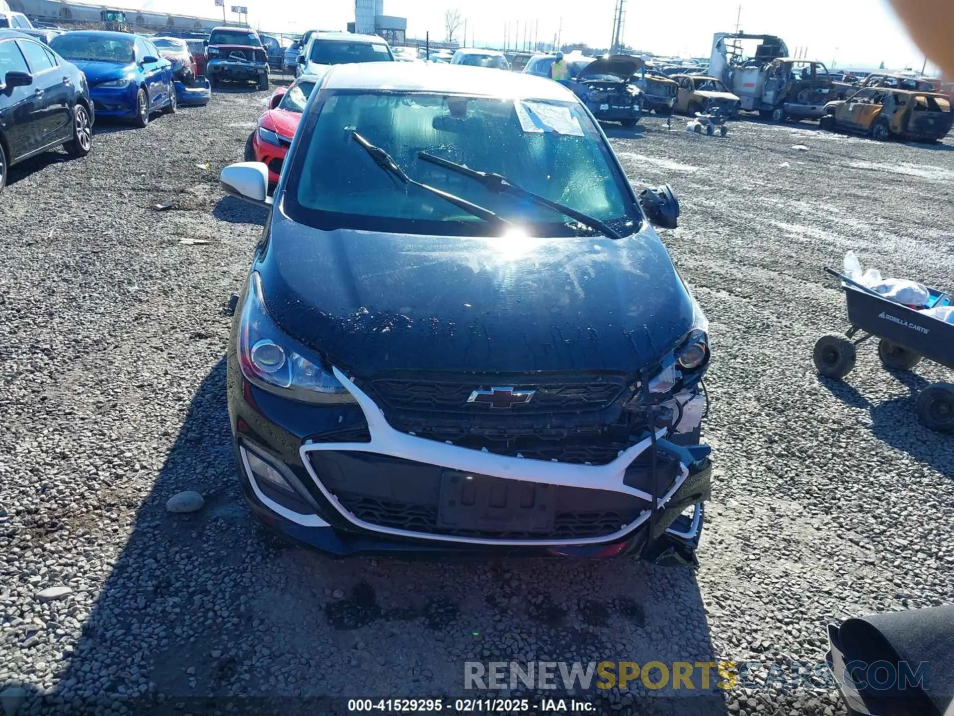 12 Photograph of a damaged car KL8CD6SA2MC710590 CHEVROLET SPARK 2021