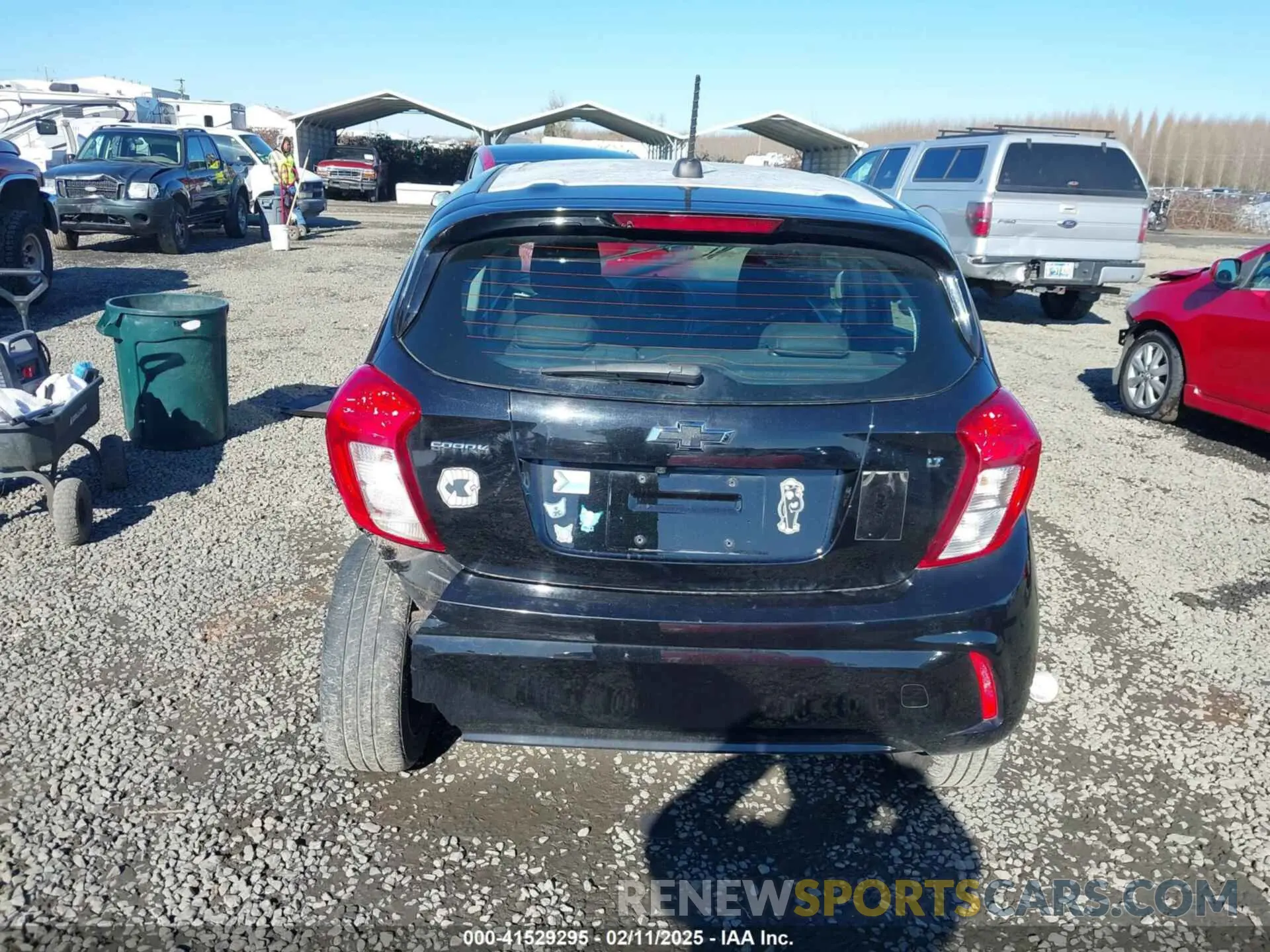 16 Photograph of a damaged car KL8CD6SA2MC710590 CHEVROLET SPARK 2021