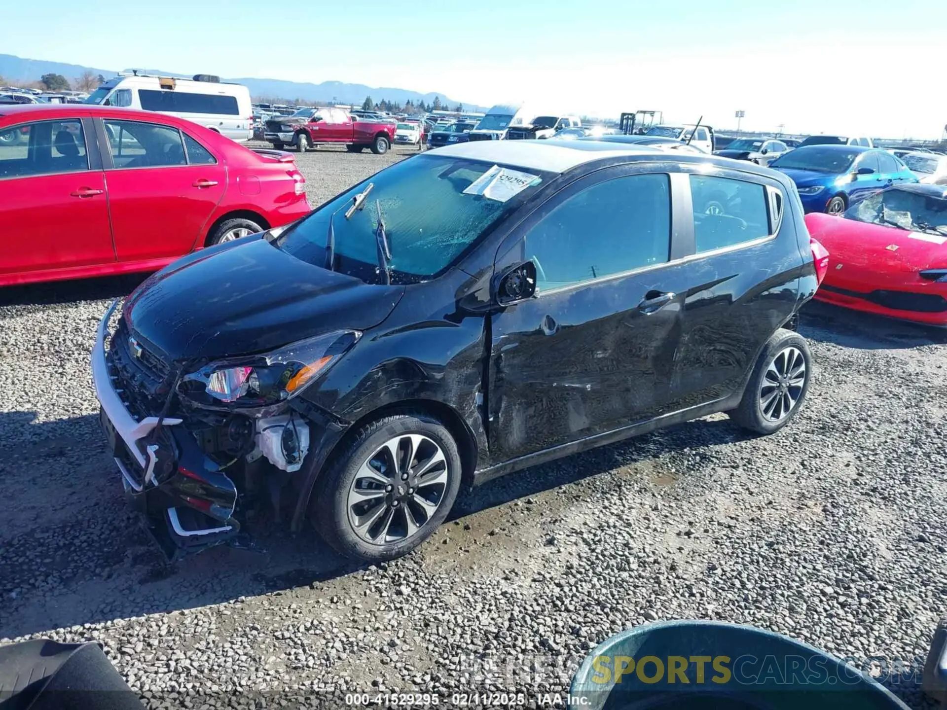2 Photograph of a damaged car KL8CD6SA2MC710590 CHEVROLET SPARK 2021