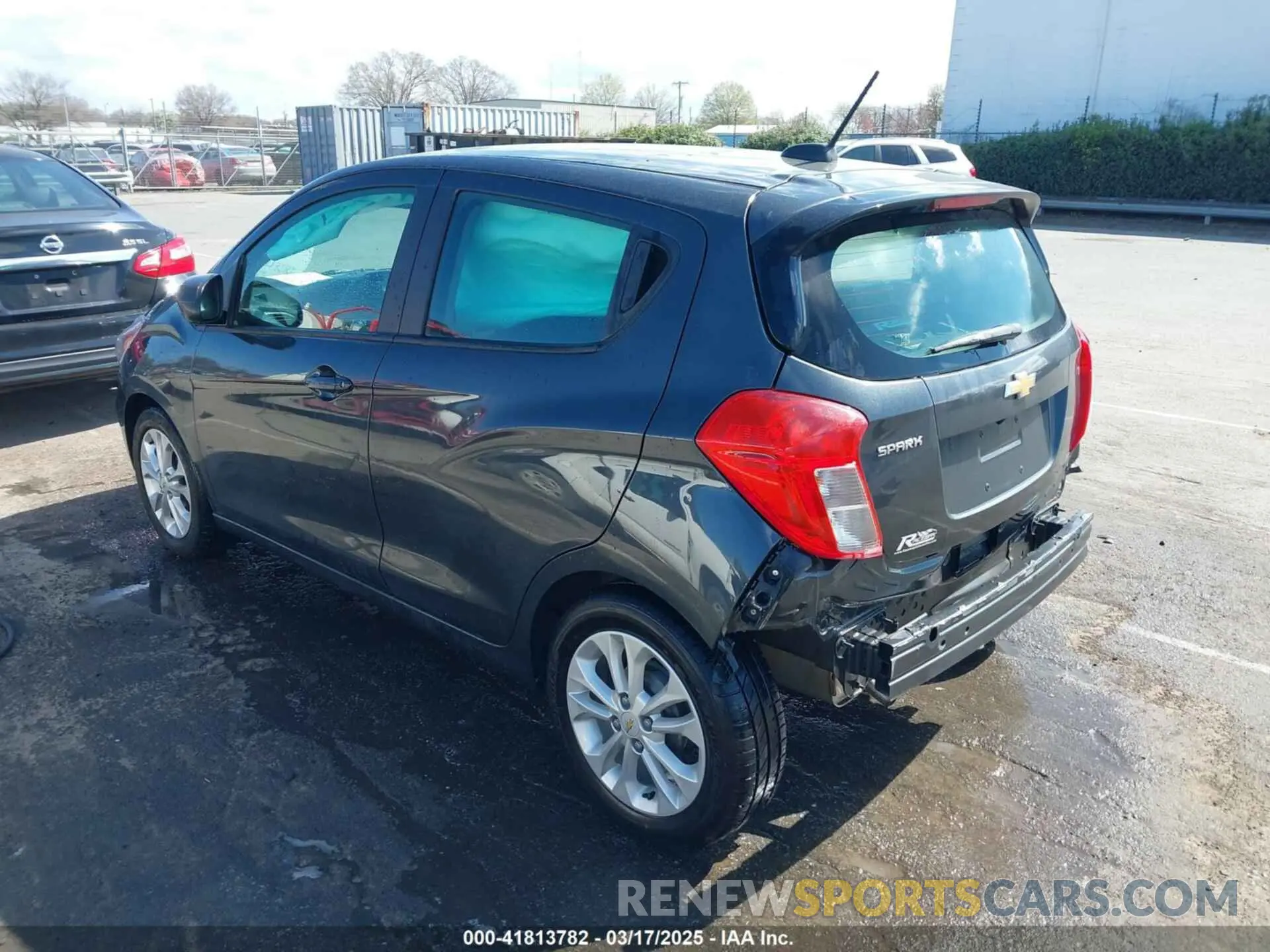 3 Photograph of a damaged car KL8CD6SA2MC719421 CHEVROLET SPARK 2021