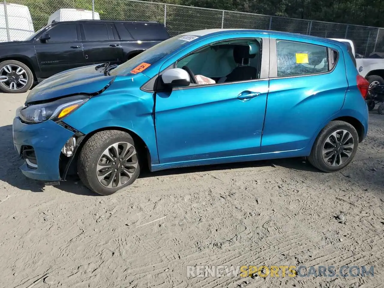 1 Photograph of a damaged car KL8CD6SA2MC724649 CHEVROLET SPARK 2021